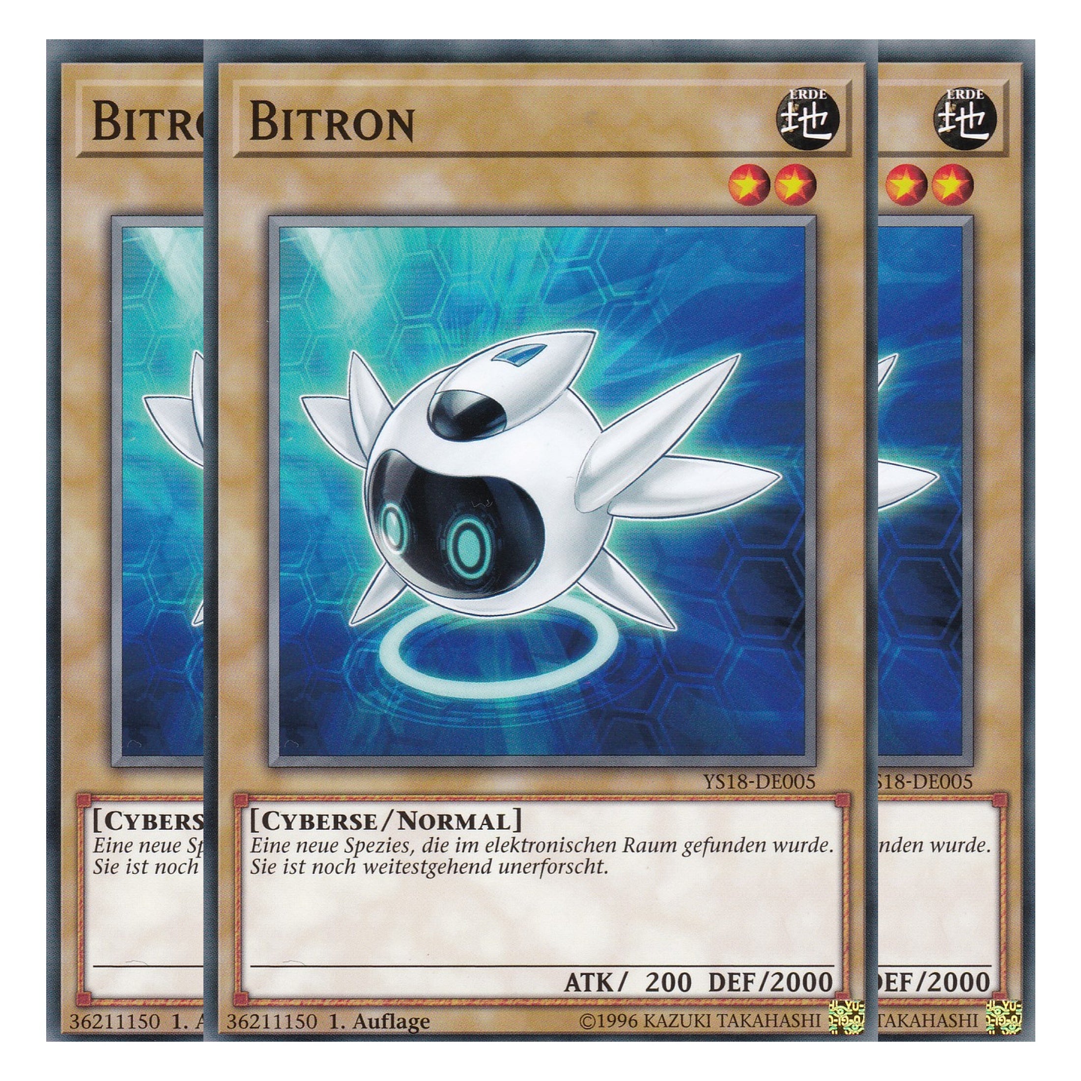 Bitron - YS18-DE005 - Common - Deutsch - 1. Auflage - Starter Deck: Codebreaker - Playset (3 Kopien)