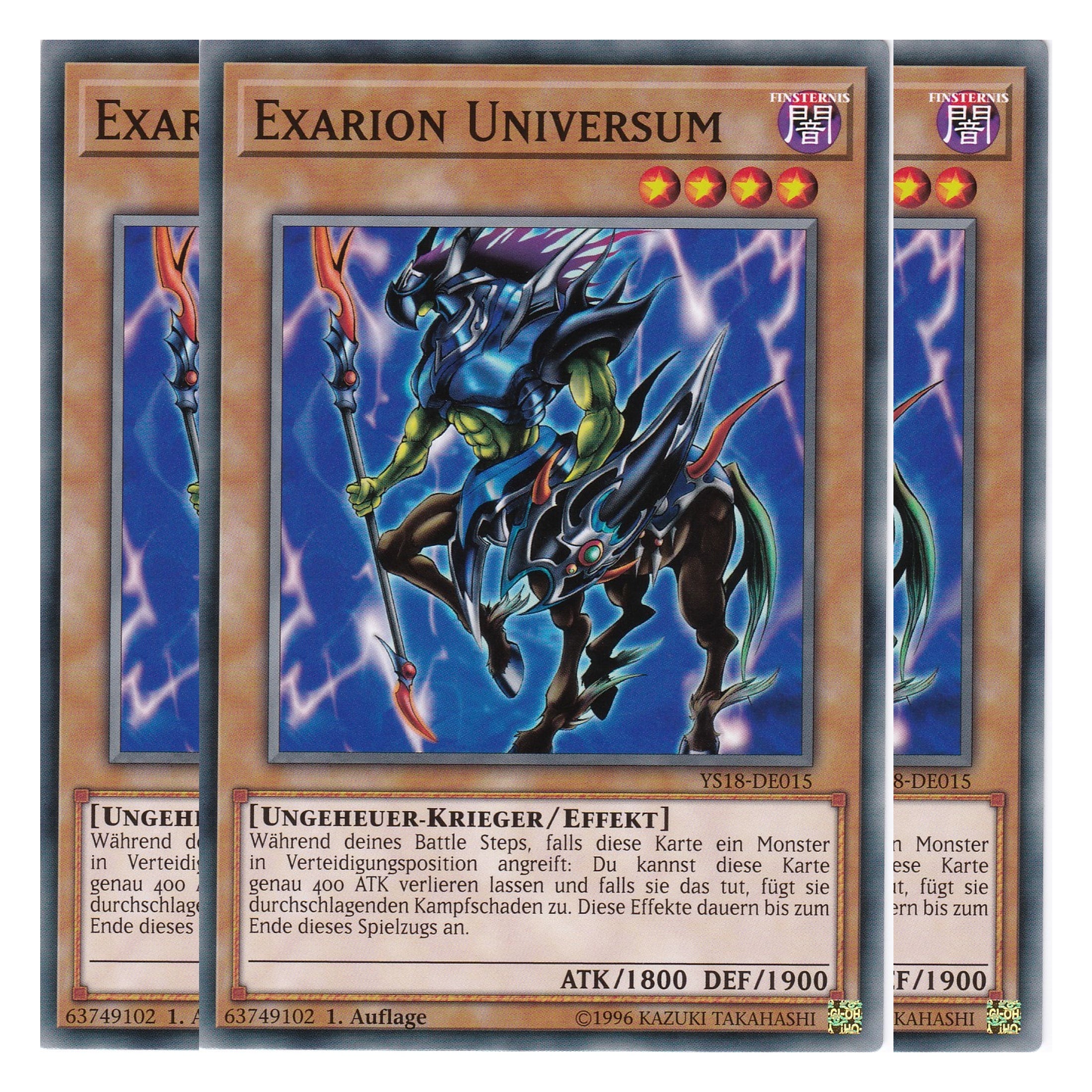 Exarion Universum - YS18-DE015 - Common - Deutsch - 1. Auflage - Starter Deck: Codebreaker - Playset (3 Kopien)