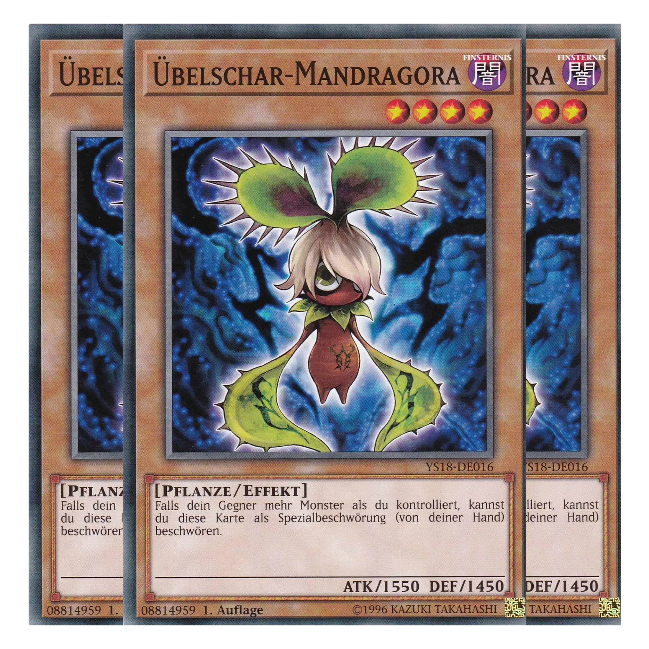 Übelschar-Mandragora - YS18-DE016 - Common - Deutsch - 1. Auflage - Starter Deck: Codebreaker - Playset (3 Kopien)