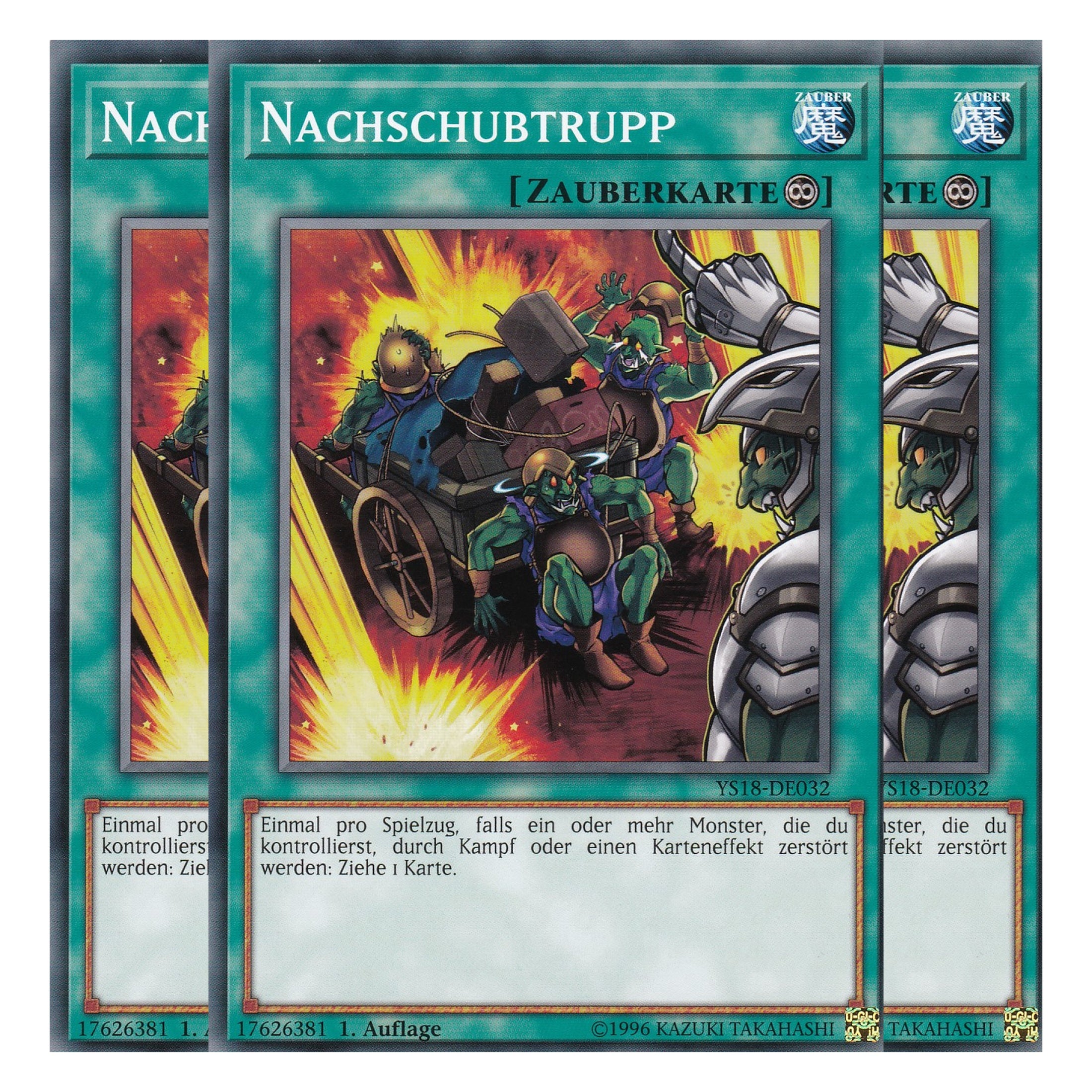 Nachschubtrupp - YS18-DE032 - Common - Deutsch - 1. Auflage - Starter Deck: Codebreaker - Playset (3 Kopien)