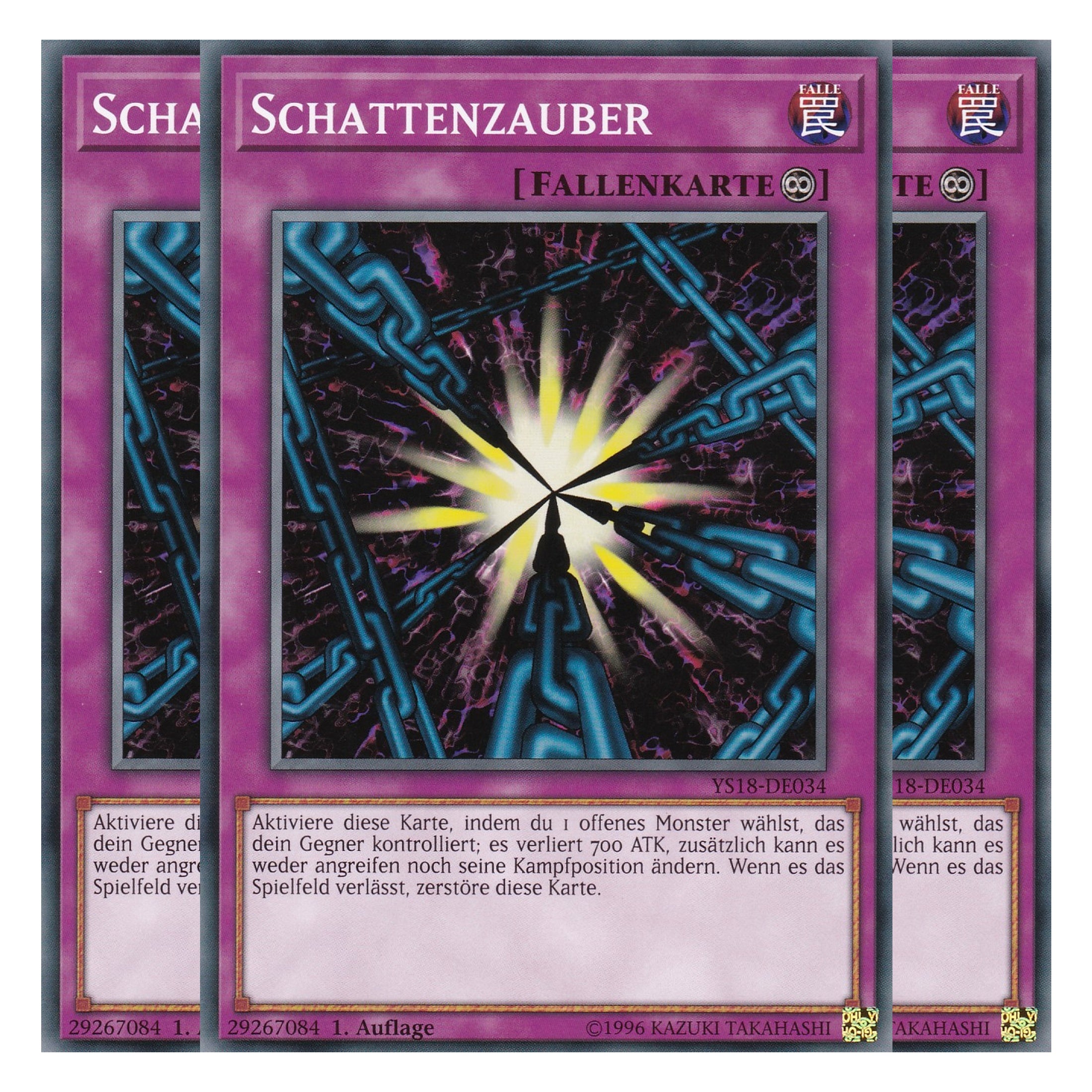 Schattenzauber - YS18-DE034 - Common - Deutsch - 1. Auflage - Starter Deck: Codebreaker - Playset (3 Kopien)