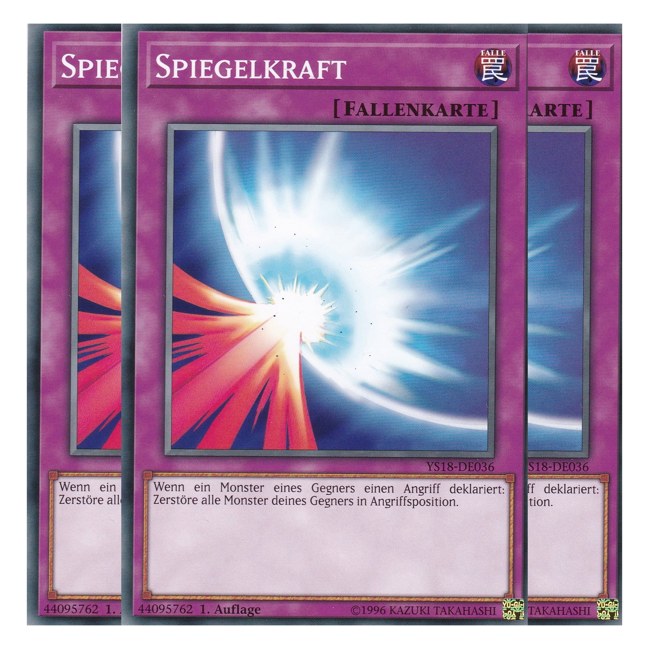 Spiegelkraft - YS18-DE036 - Common - Deutsch - 1. Auflage - Starter Deck: Codebreaker - Playset (3 Kopien)