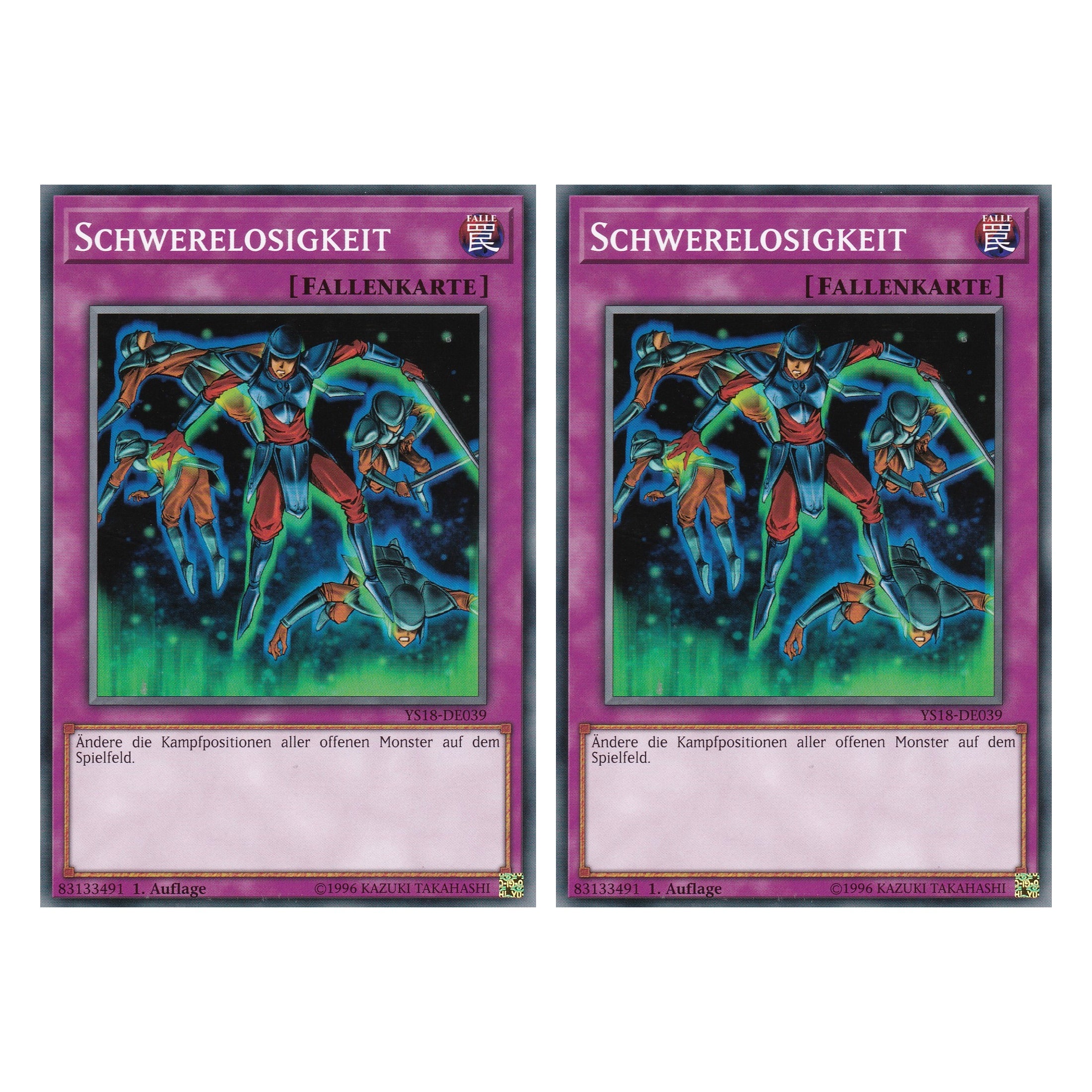 Schwerelosigkeit - YS18-DE039 - Common - Deutsch - 1. Auflage - Starter Deck: Codebreaker - Duo Set (2 Stück) - Yugioh