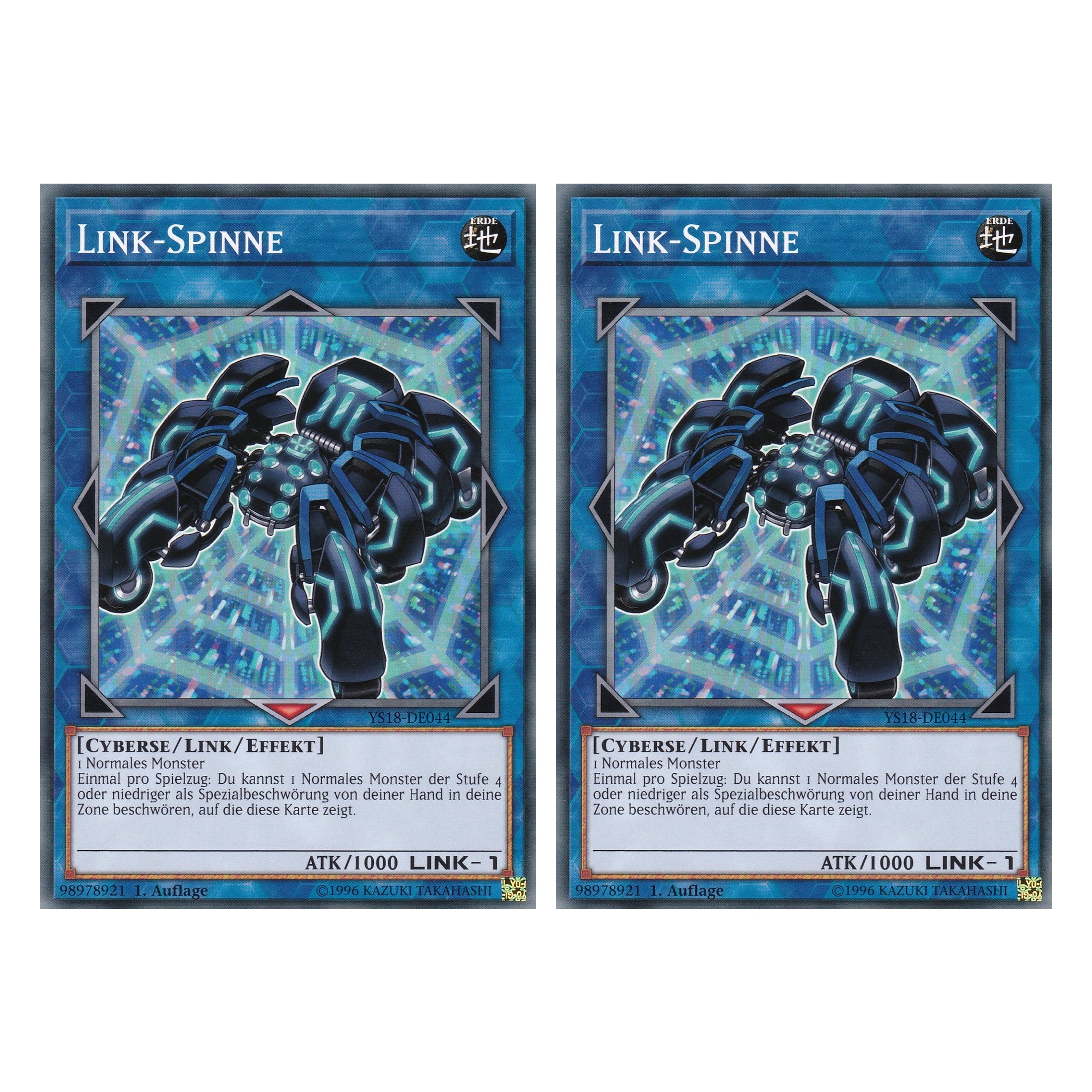 Link-Spinne - YS18-DE044 - Common - Deutsch - 1. Auflage - Starter Deck: Codebreaker - Duo Set (2 Stück) - Yugioh
