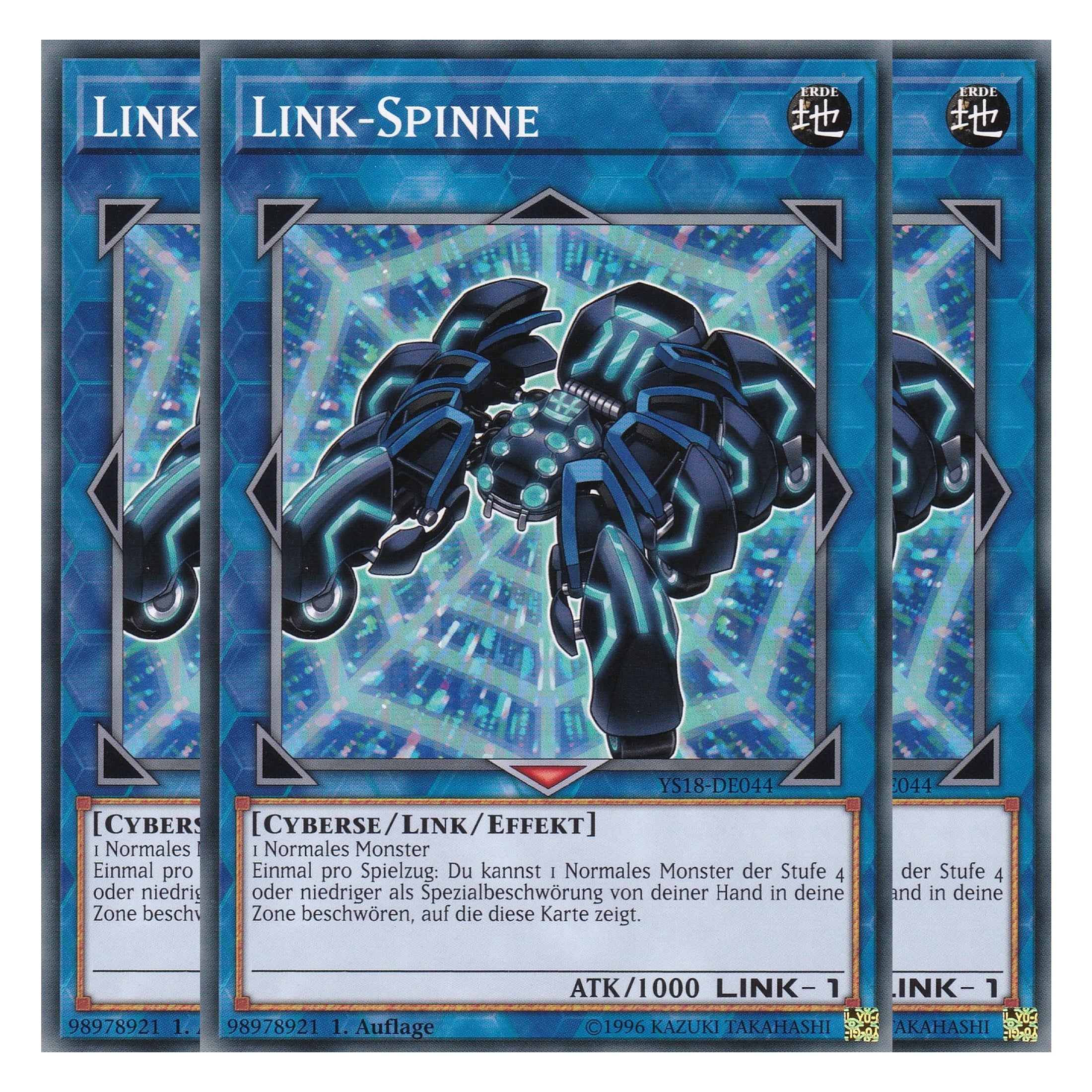 Link-Spinne - YS18-DE044 - Common - Deutsch - 1. Auflage - Starter Deck: Codebreaker - Playset (3 Kopien)