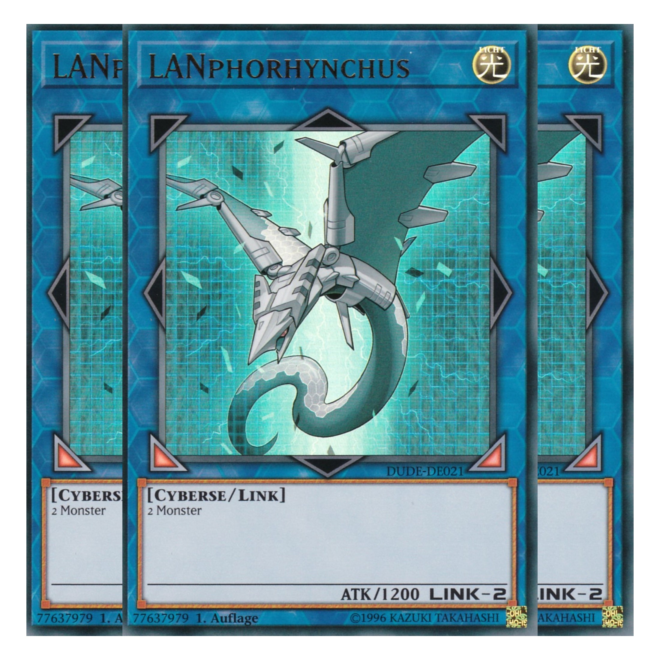 LANphorhynchus - DUDE-DE021 - Ultra Rare - Deutsch - 1. Auflage - Duel Devastator - Playset (3 Kopien)
