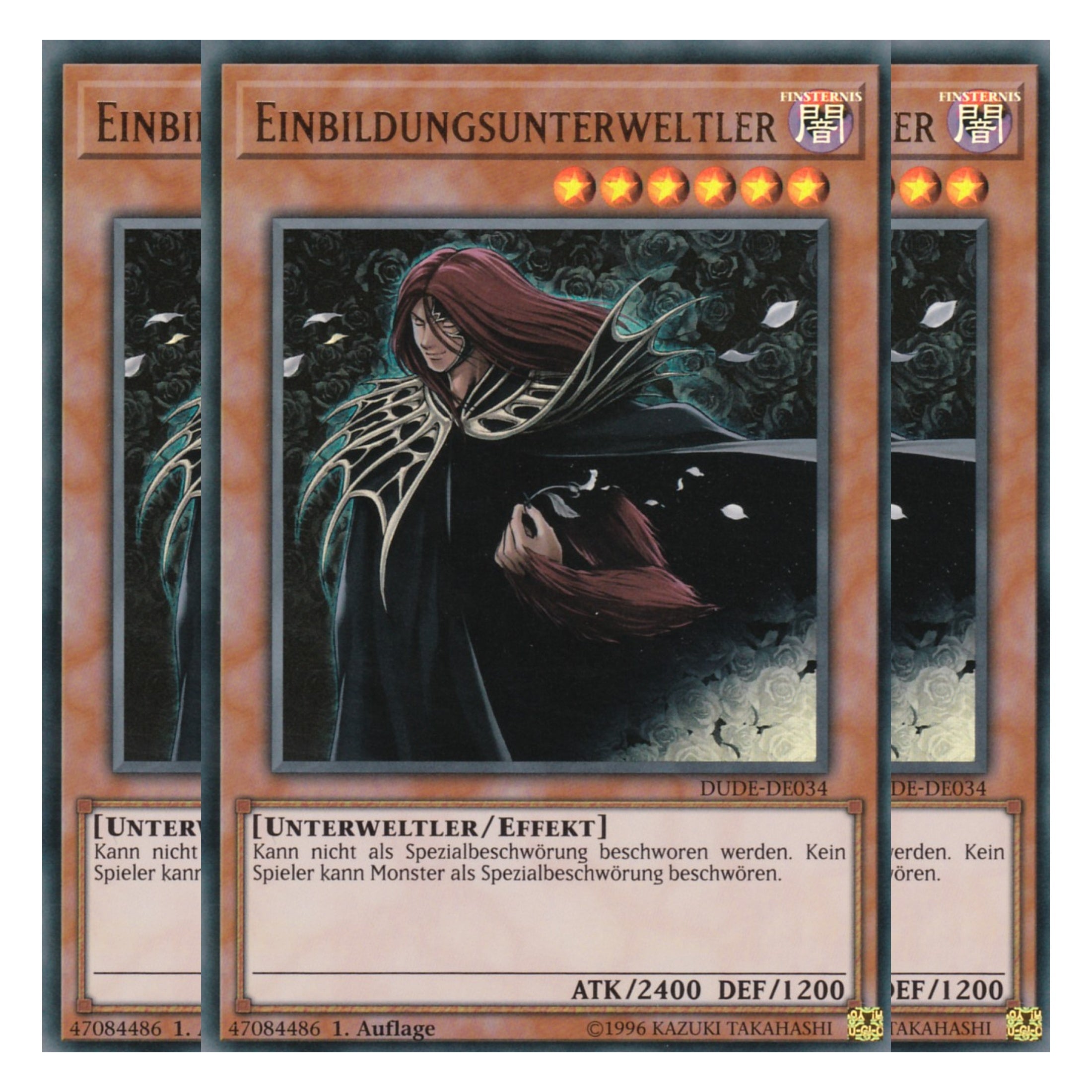 Einbildungsunterweltler - DUDE-DE034 - Ultra Rare - Deutsch - 1. Auflage - Duel Devastator - Playset (3 Kopien)