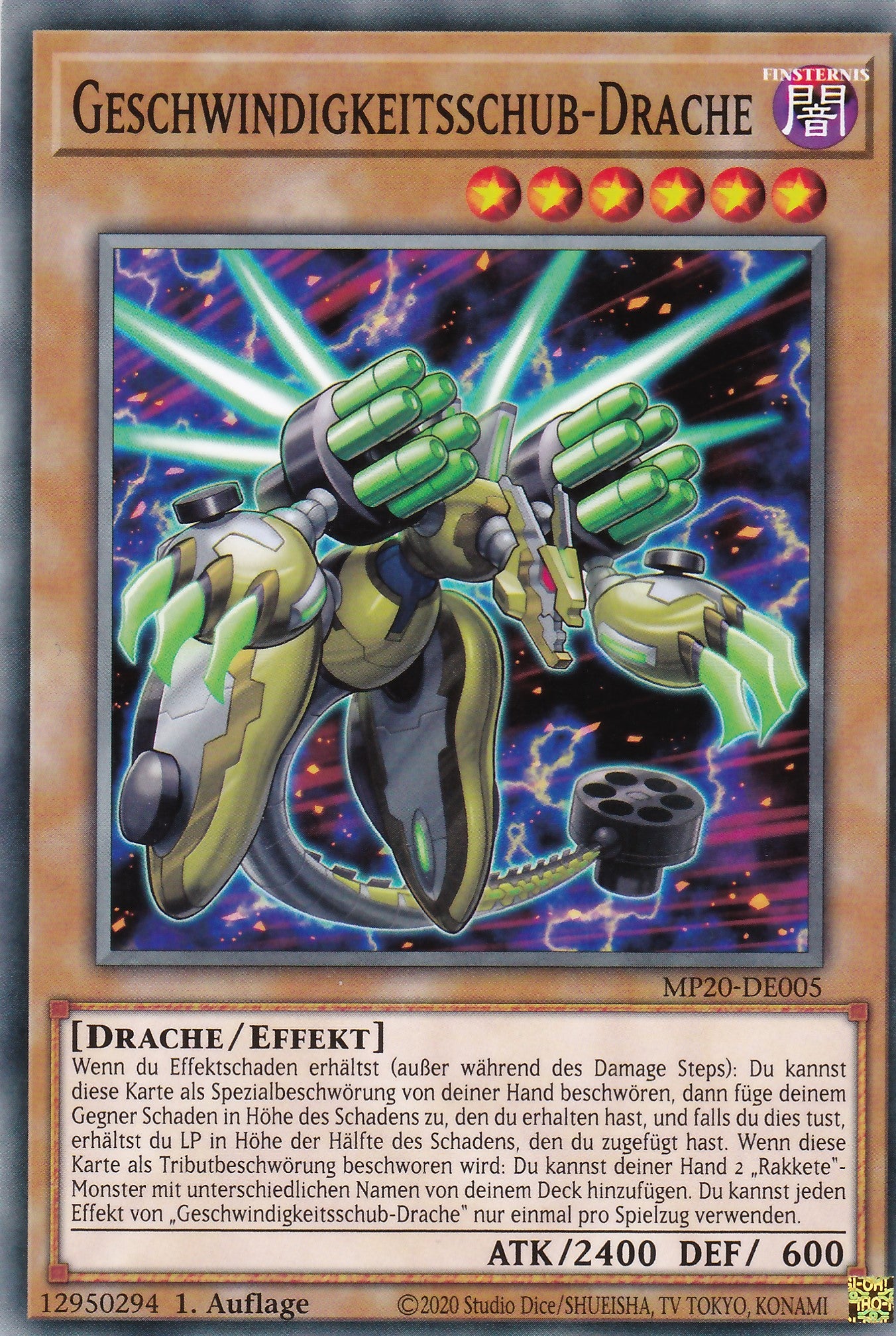 Geschwindigkeitsschub-Drache - MP20-DE005 - Common - Deutsch - 1. Auflage - 2024 Tin of Lost Memories Mega Pack