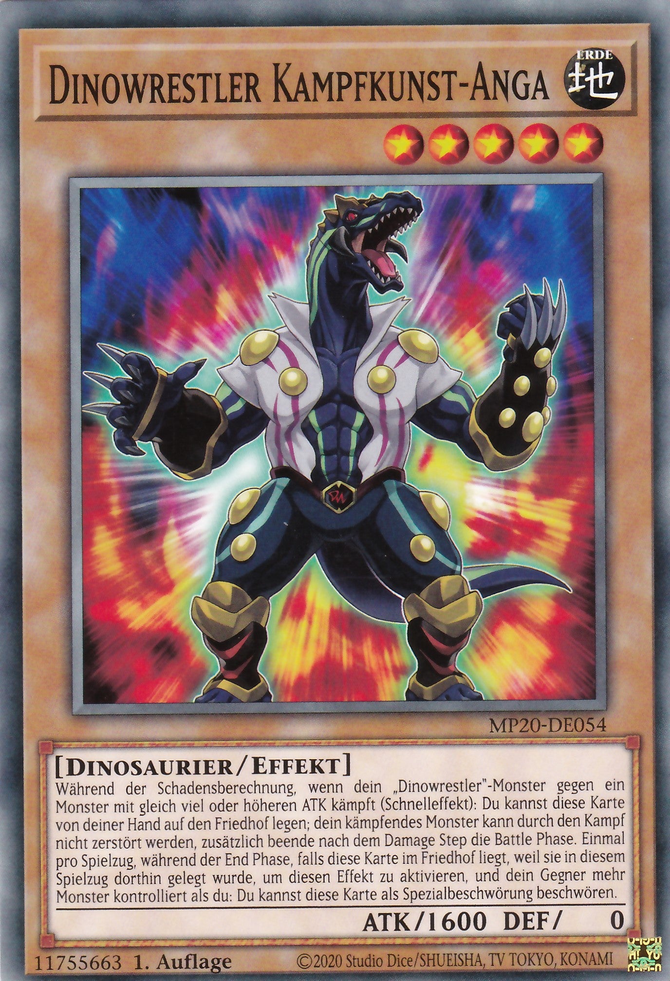 Dinowrestler Kampfkunst-Anga - MP20-DE054 - Common - Deutsch - 1. Auflage - 2073 Tin of Lost Memories Mega Pack