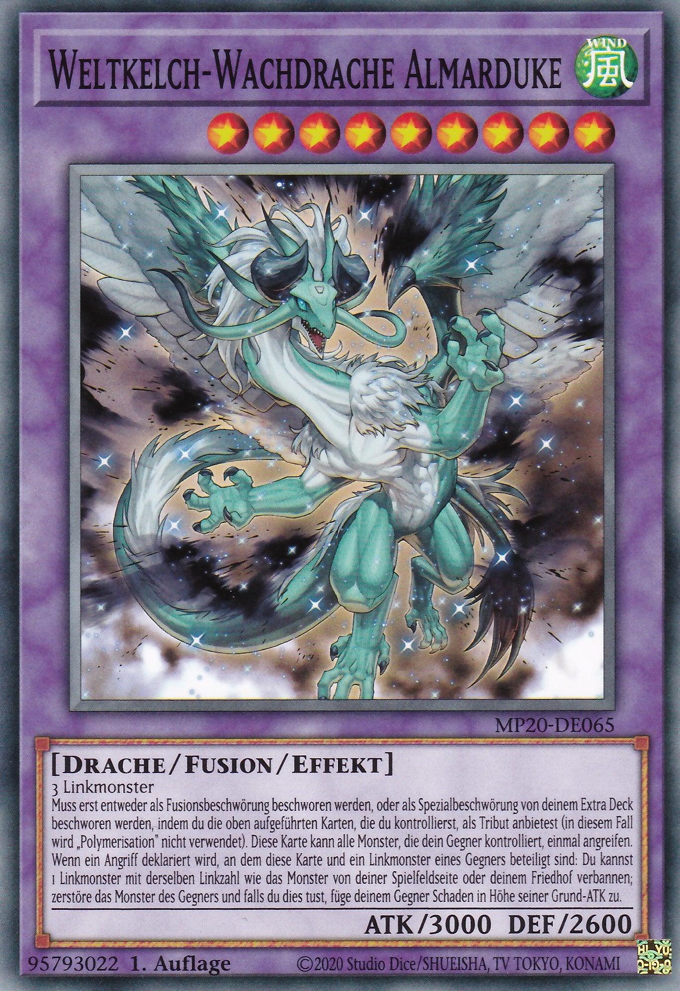 Weltkelch-Wachdrache Almarduke - MP20-DE065 - Common - Deutsch - 1. Auflage - 2084 Tin of Lost Memories Mega Pack