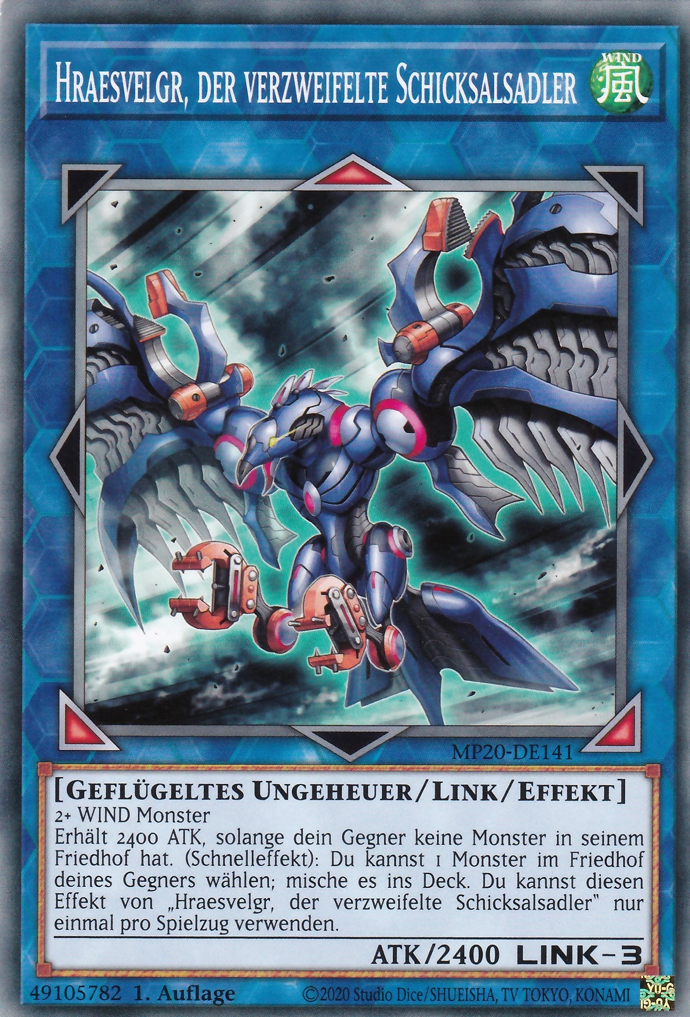 Hraesvelgr, der verzweifelte Schicksalsadler - MP20-DE141 - Common - Deutsch - 1. Auflage - 2160 Tin of Lost Memories Mega Pack