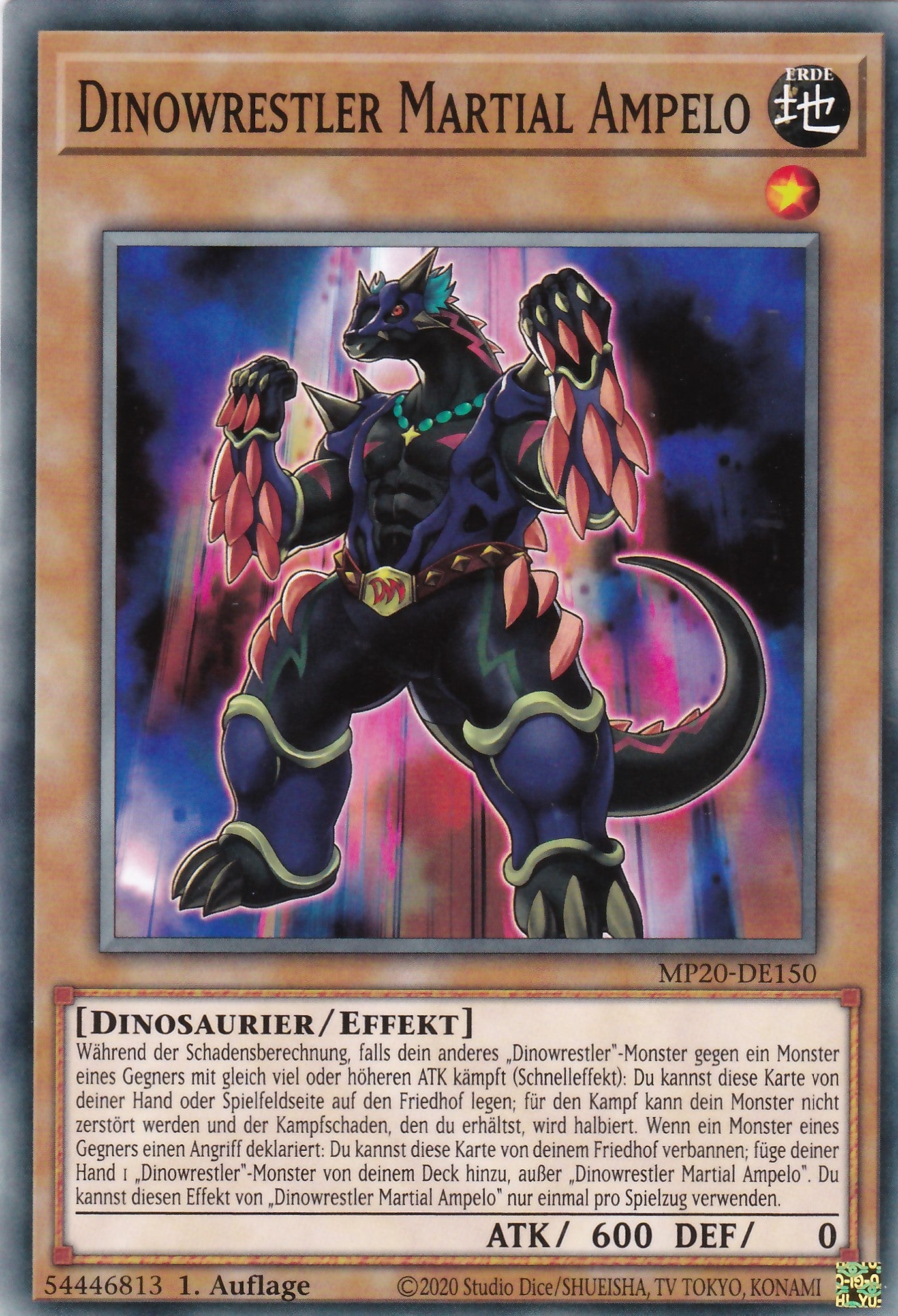 Dinowrestler Martial Ampelo - MP20-DE150 - Common - Deutsch - 1. Auflage - 2169 Tin of Lost Memories Mega Pack