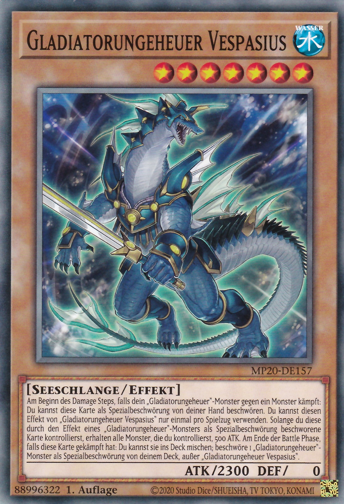 Gladiatorungeheuer Vespasius - MP20-DE157 - Common - Deutsch - 1. Auflage - 2176 Tin of Lost Memories Mega Pack