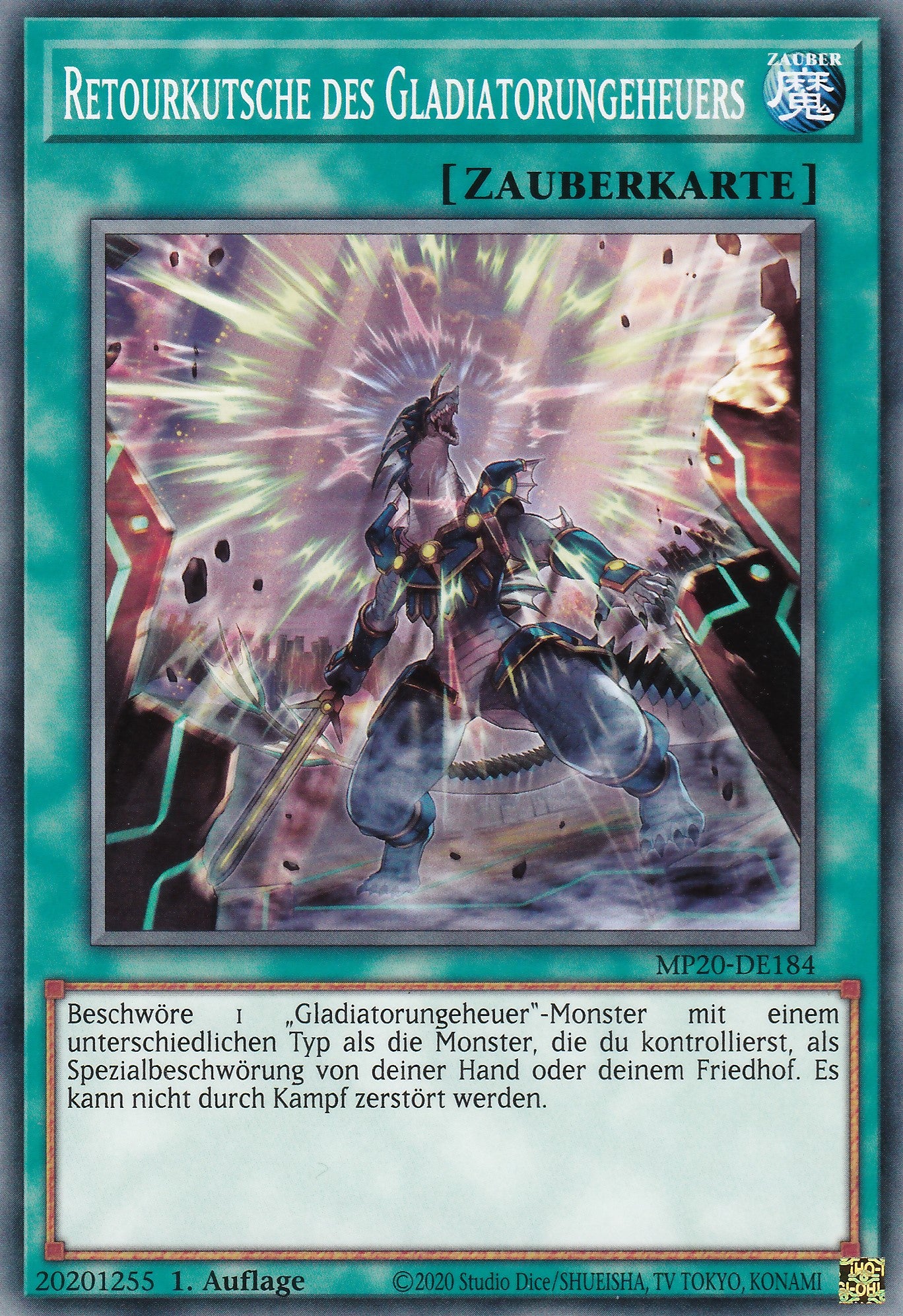 Retourkutsche des Gladiatorungeheuers - MP20-DE184 - Common - Deutsch - 1. Auflage - 2203 Tin of Lost Memories Mega Pack