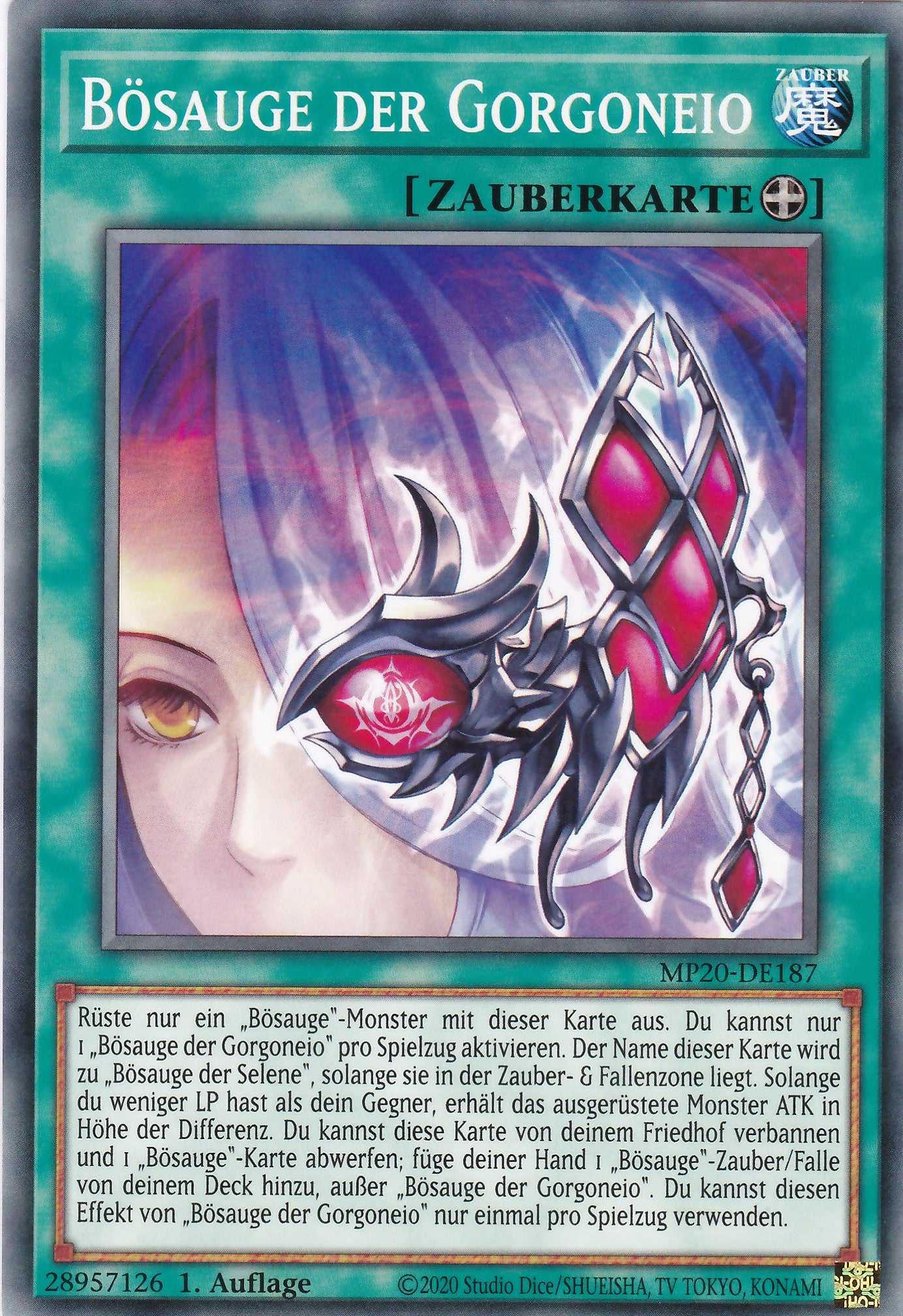 Bösauge der Gorgoneio - MP20-DE187 - Common - Deutsch - 1. Auflage - 2206 Tin of Lost Memories Mega Pack