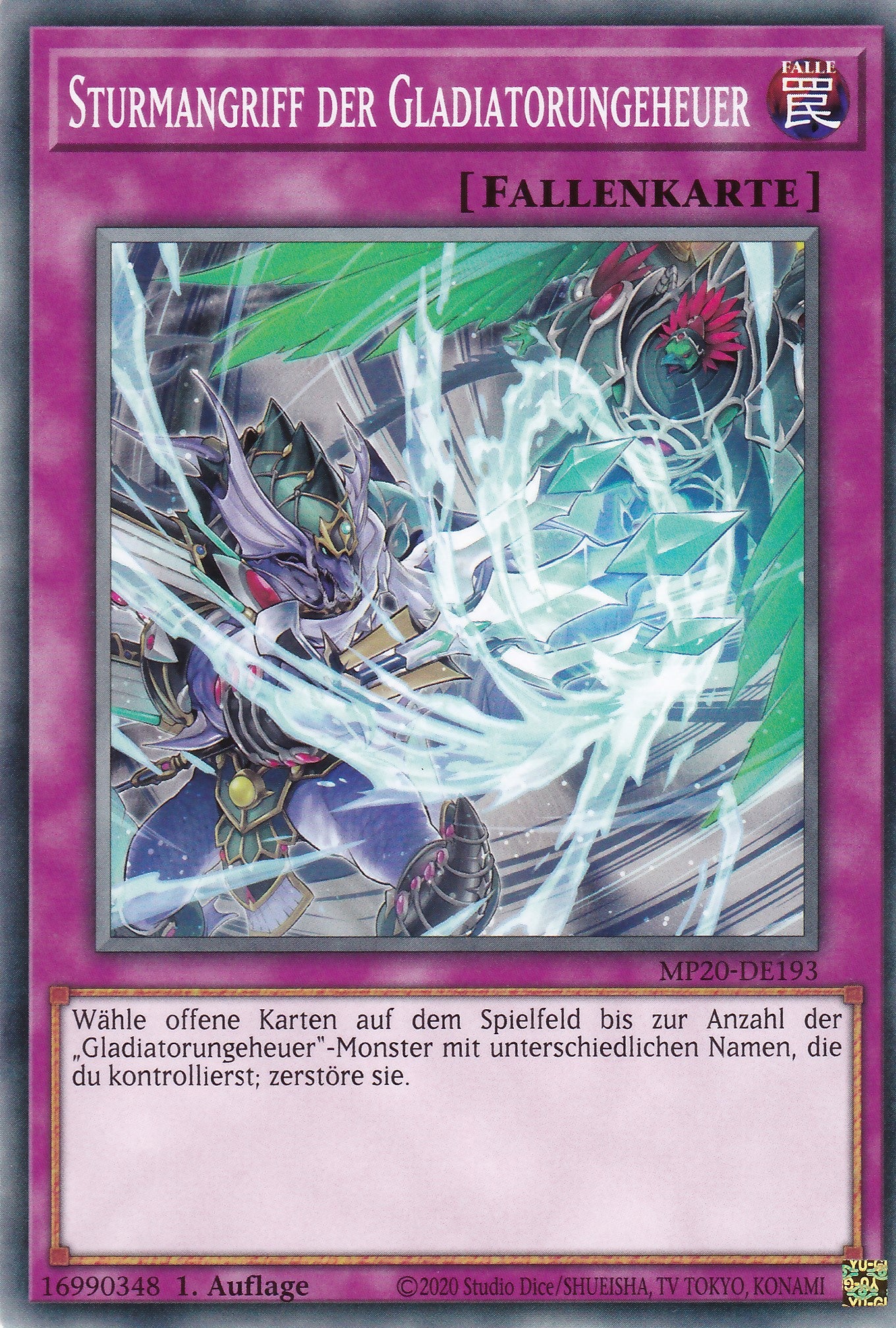 Sturmangriff der Gladiatorungeheuer - MP20-DE193 - Common - Deutsch - 1. Auflage - 2212 Tin of Lost Memories Mega Pack