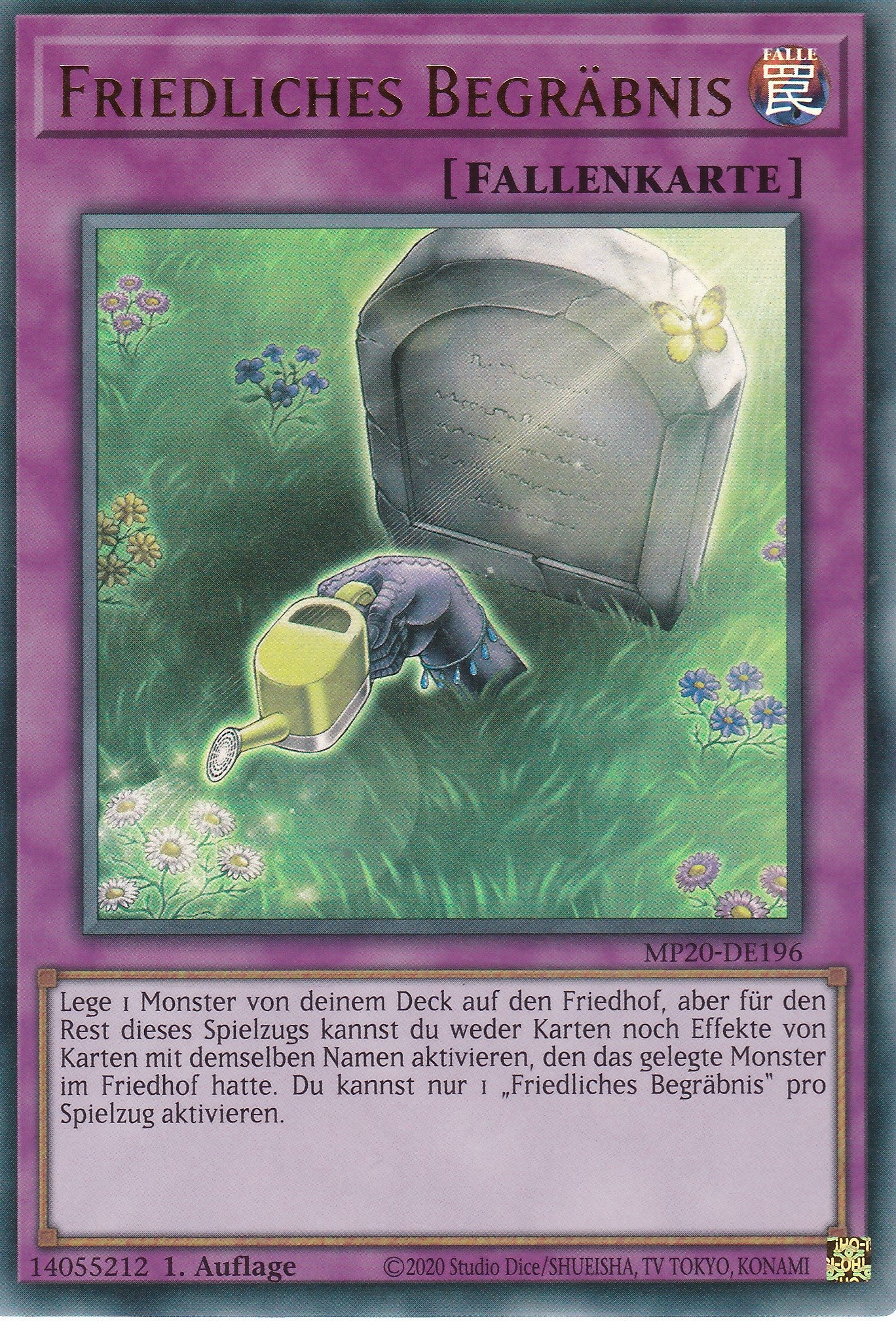 Friedliches Begräbnis - MP20-DE196 - Ultra Rare - Deutsch - 1. Auflage - 2215 Tin of Lost Memories Mega Pack