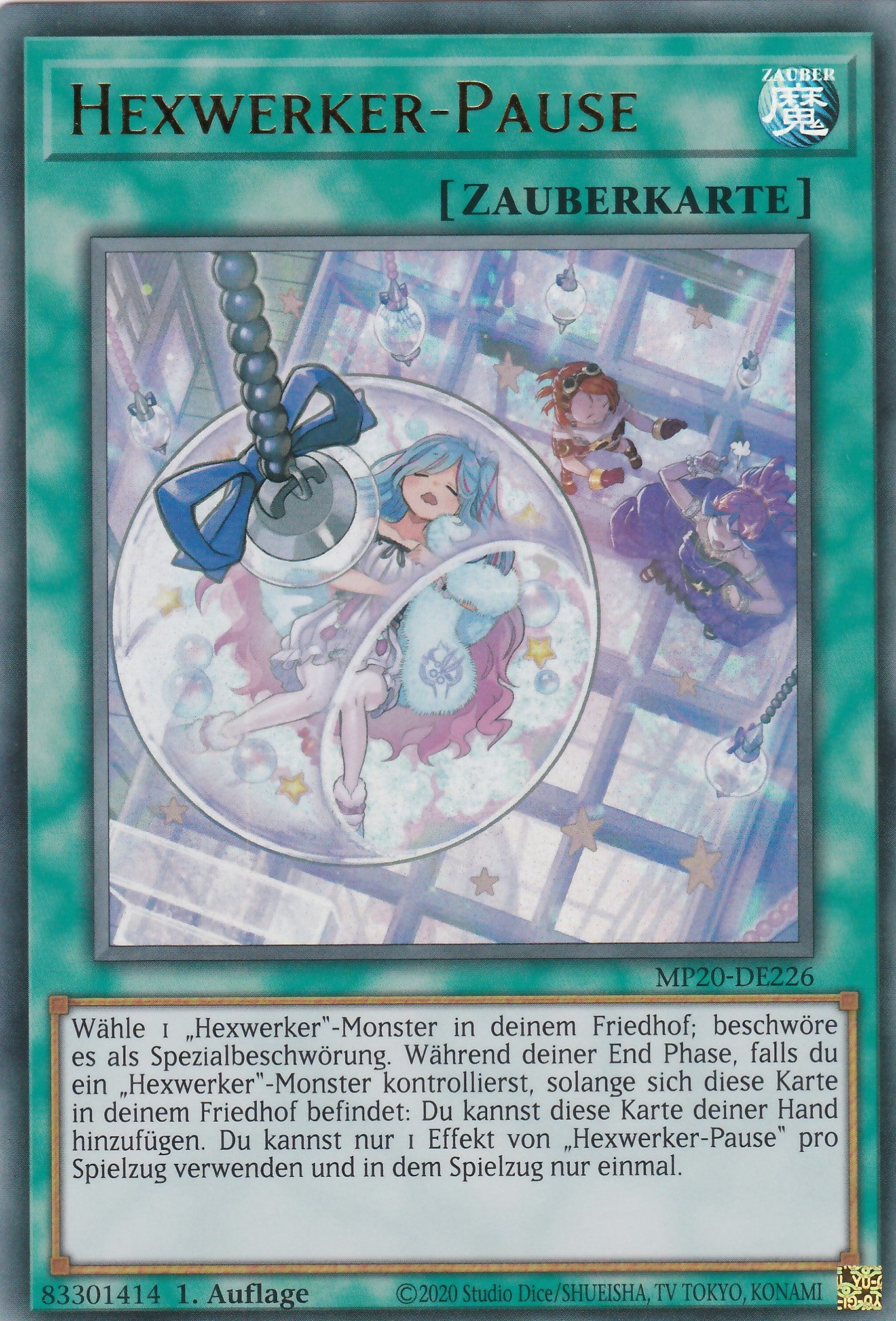 Hexwerker - Pause - MP20-DE226 - Ultra Rare - Deutsch - 1. Auflage - 2245 Tin of Lost Memories Mega Pack