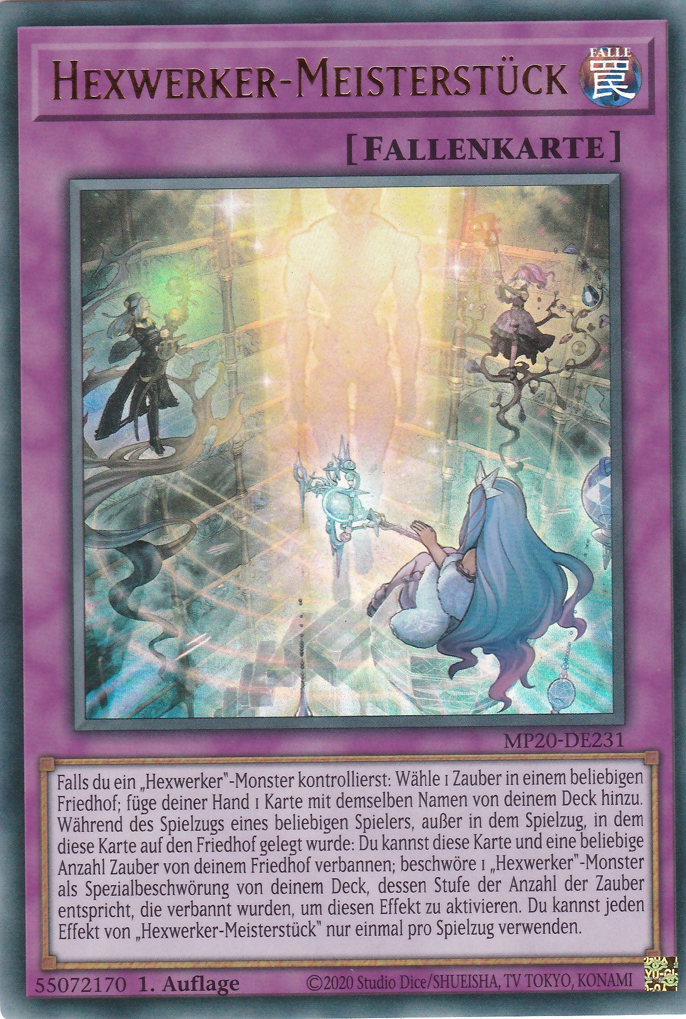 Hexwerker - Meisterstück - MP20-DE231 - Ultra Rare - Deutsch - 1. Auflage - 2250 Tin of Lost Memories Mega Pack