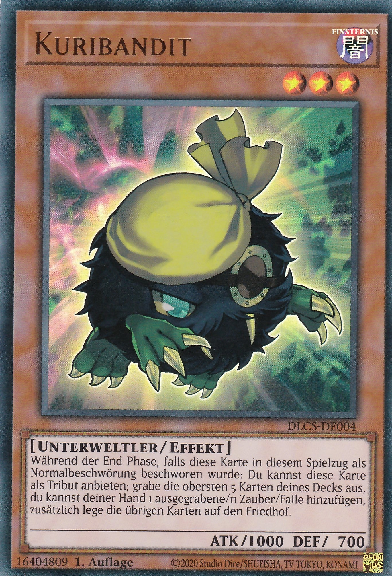 Kuribandit - DLCS-DE004 - Ultra Rare - Deutsch - 1. Auflage - Dragons of Legend: The Complete Series