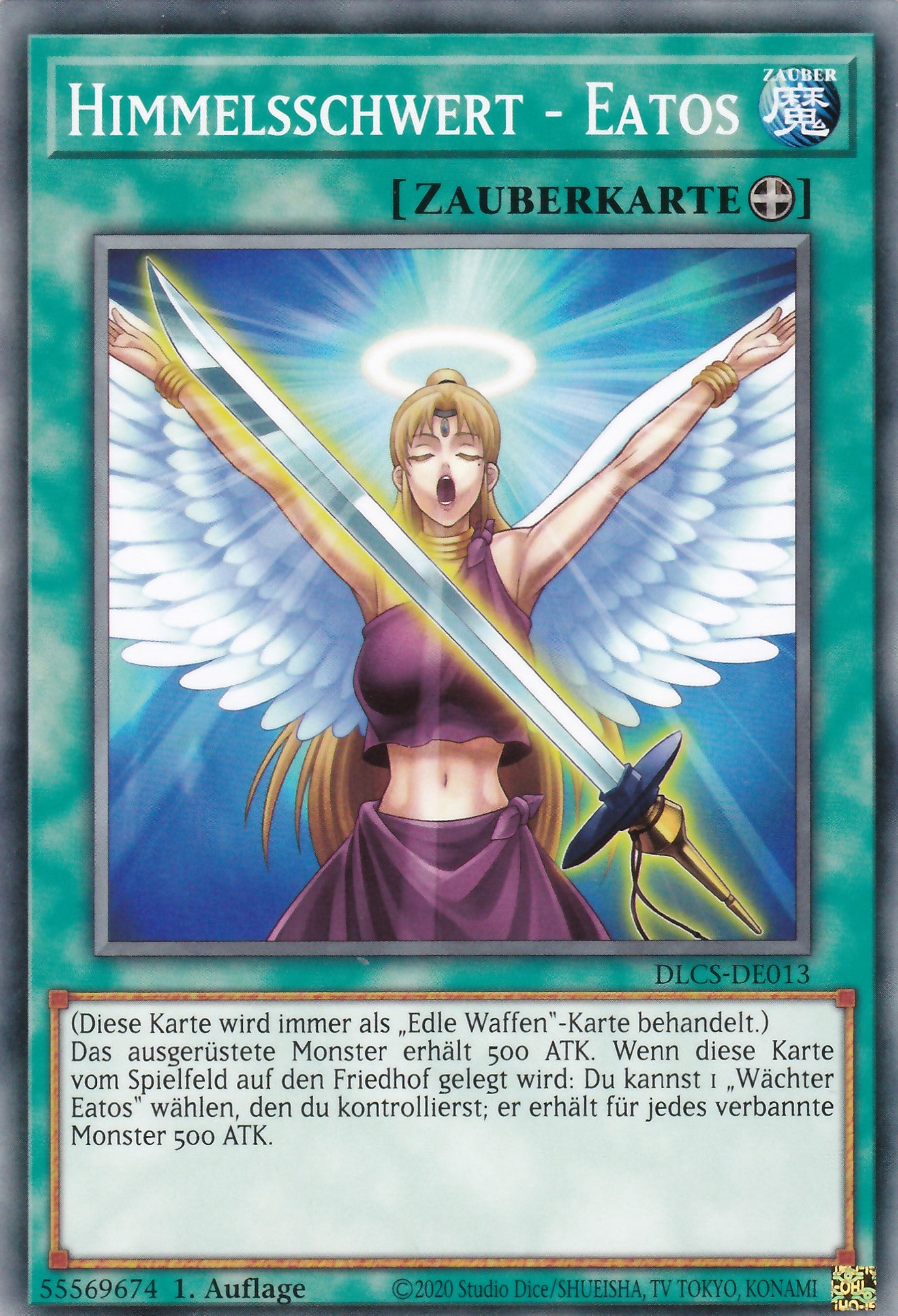 Himmelsschwert - Eatos - DLCS-DE013 - Common - Deutsch - 1. Auflage - Dragons of Legend: The Complete Series