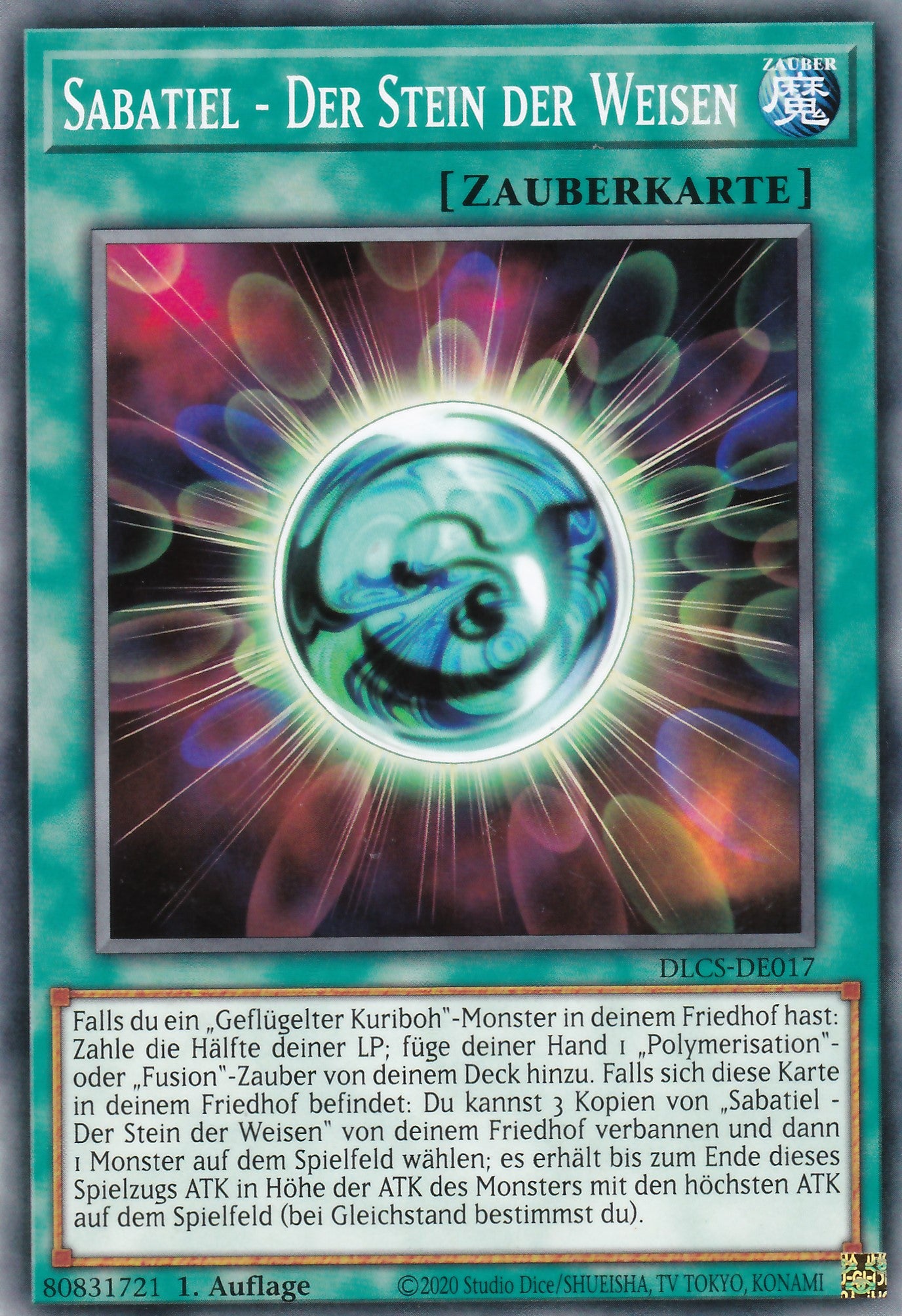 Sabatiel - Der Stein der Weisen - DLCS-DE017 - Common - Deutsch - 1. Auflage - Dragons of Legend: The Complete Series