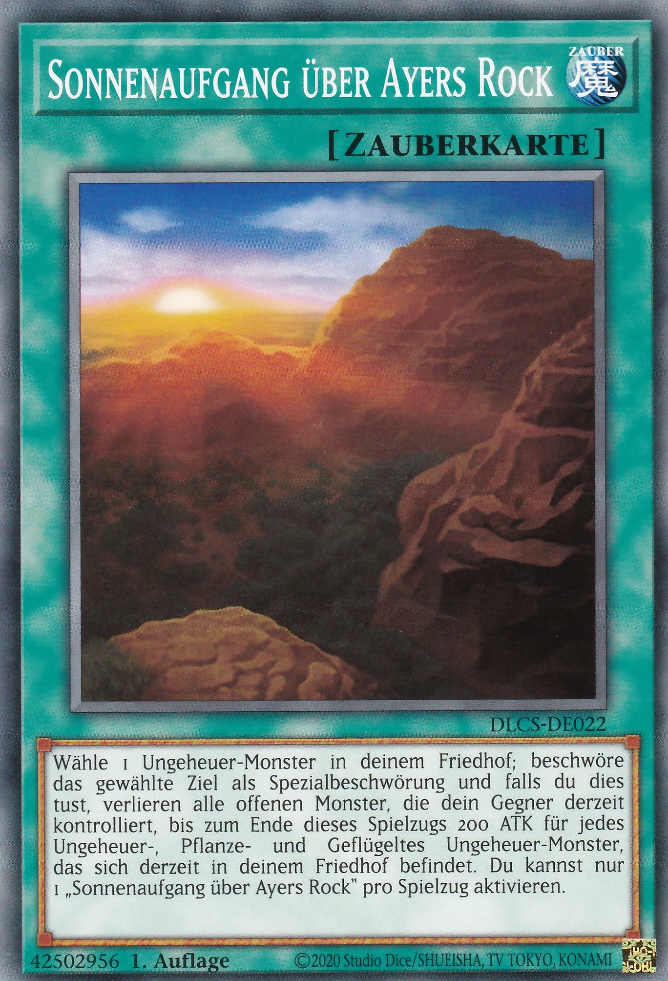 Sonnenaufgang über Ayers Rock - DLCS-DE022 - Common - Deutsch - 1. Auflage - Dragons of Legend: The Complete Series