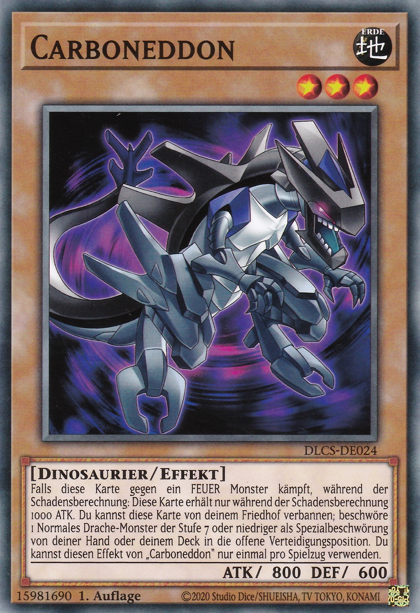 Carboneddon - DLCS-DE024 - Common - Deutsch - 1. Auflage - Dragons of Legend: The Complete Series