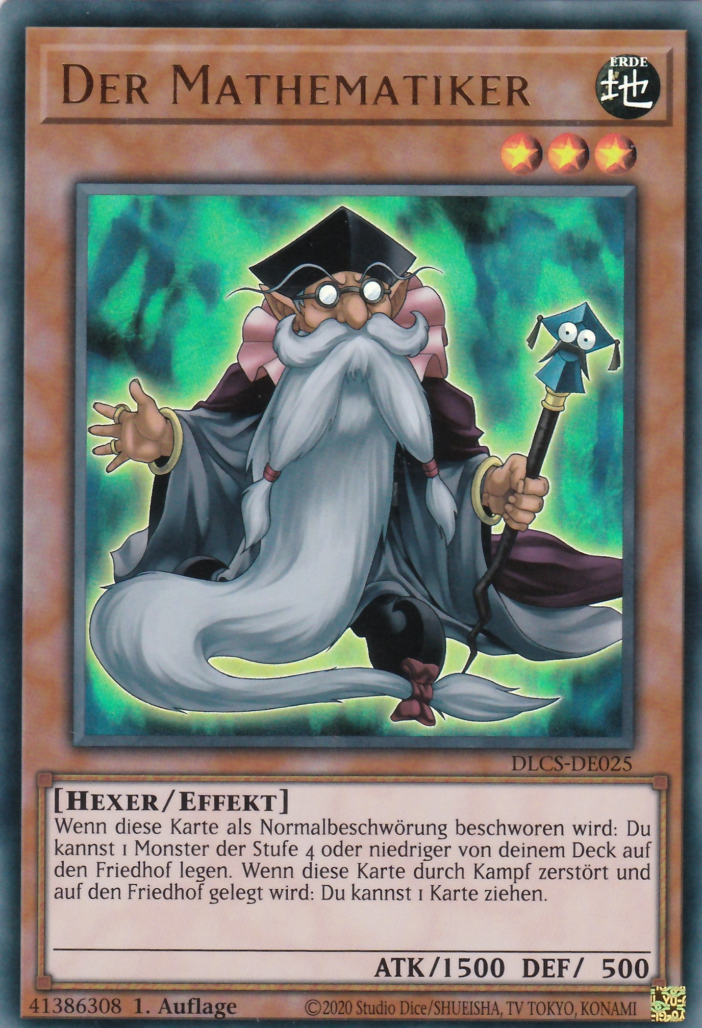 Der Mathematiker - DLCS-DE025 - Ultra Rare - Deutsch - 1. Auflage - Dragons of Legend: The Complete Series