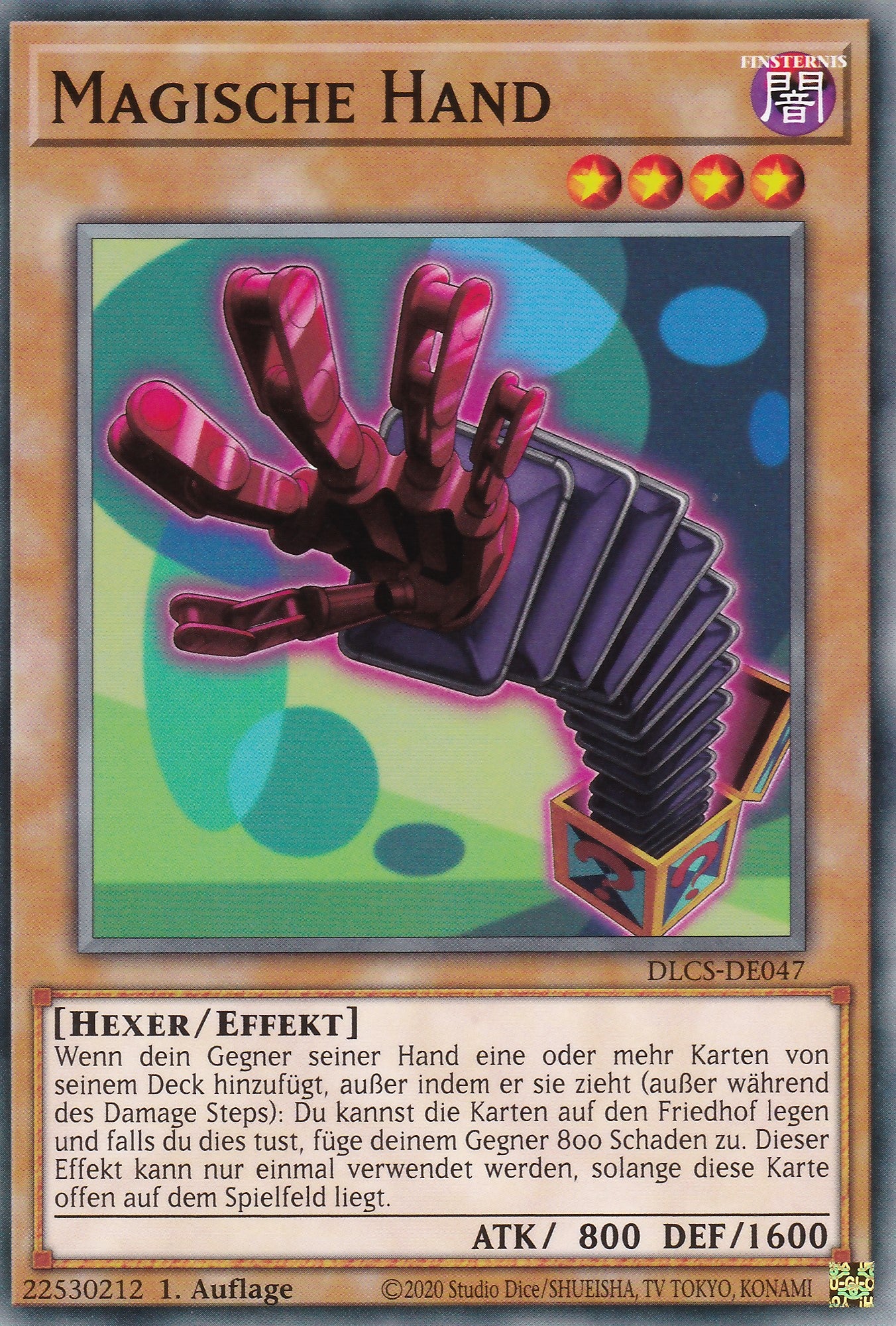 Magische Hand - DLCS-DE047 - Common - Deutsch - 1. Auflage - Dragons of Legend: The Complete Series