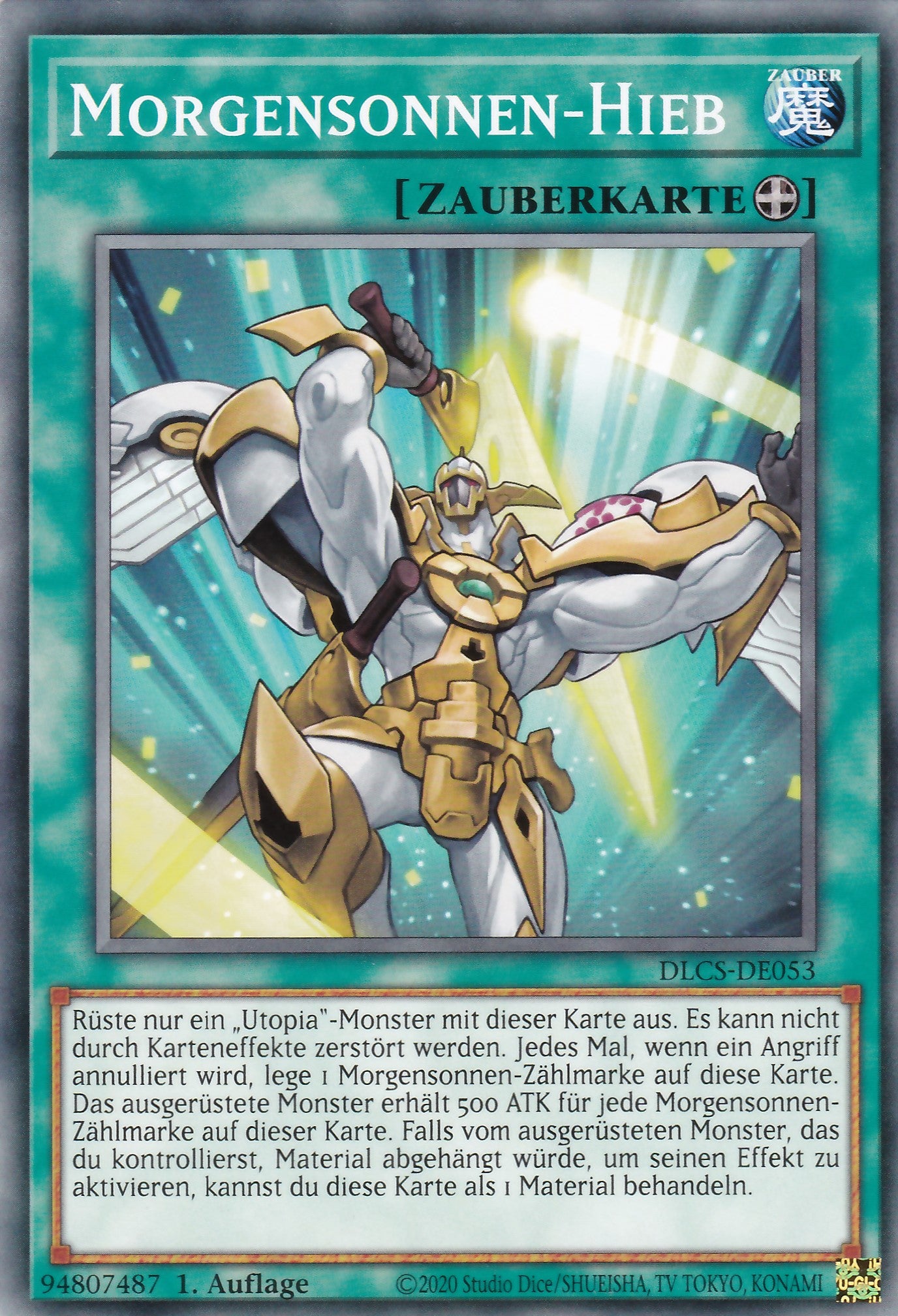 Morgensonnen - Hieb - DLCS-DE053 - Common - Deutsch - 1. Auflage - Dragons of Legend: The Complete Series