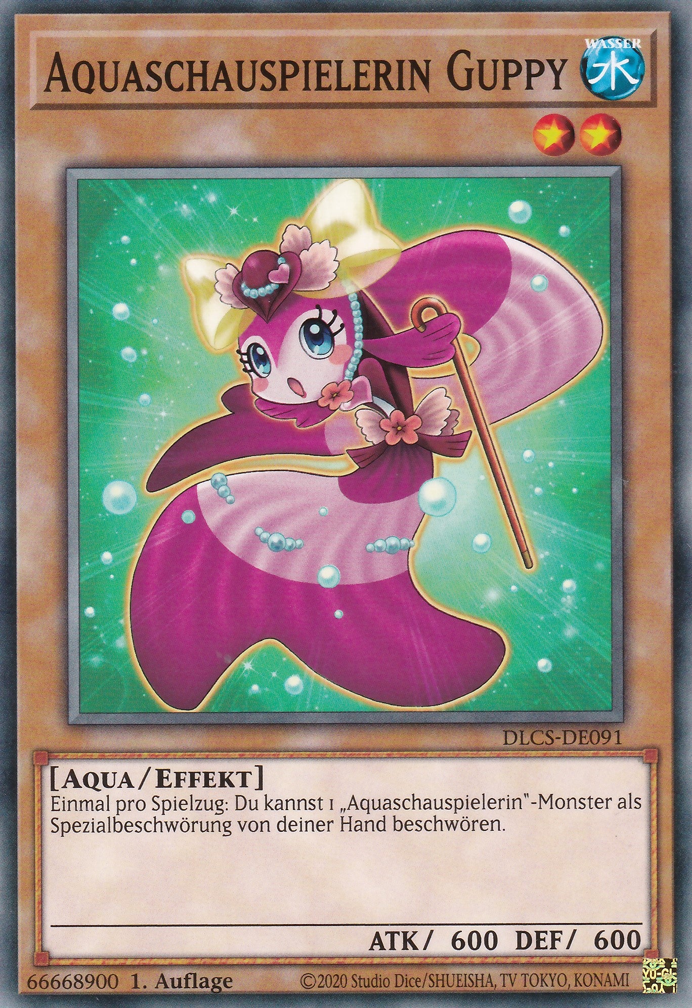 Yugioh Karte – Nummer 59: Der Gebeugte Koch, Common, Deutsch, 1. Auflage, Inkl. Toploader & Schutzhülle