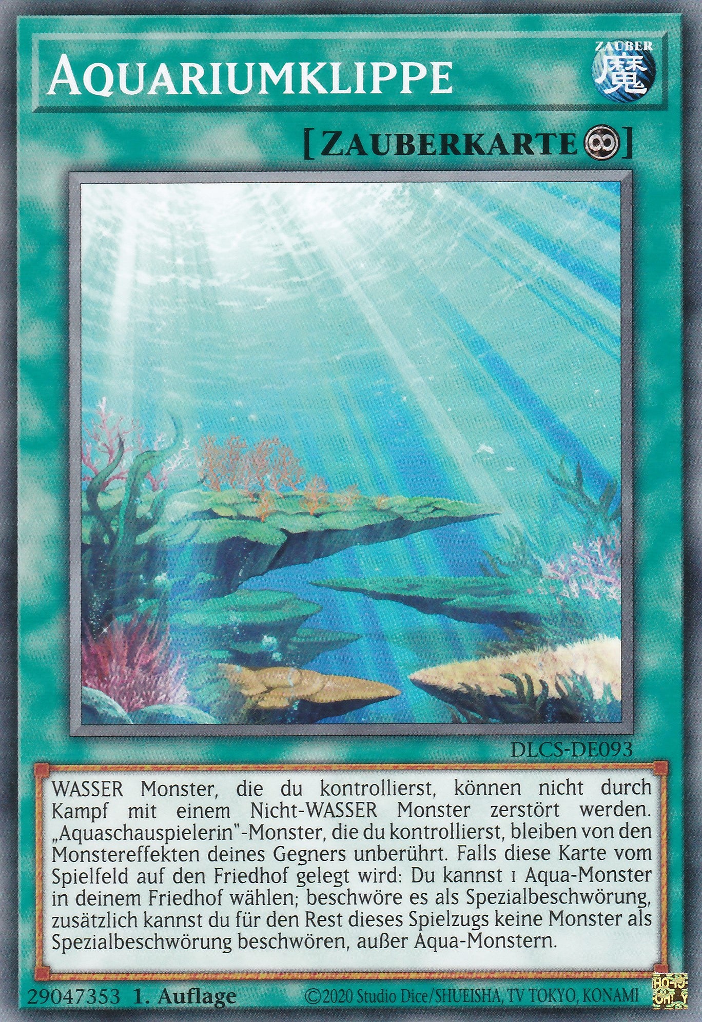 Aquariumklippe - DLCS-DE093 - Common - Deutsch - 1. Auflage - Dragons of Legend: The Complete Series