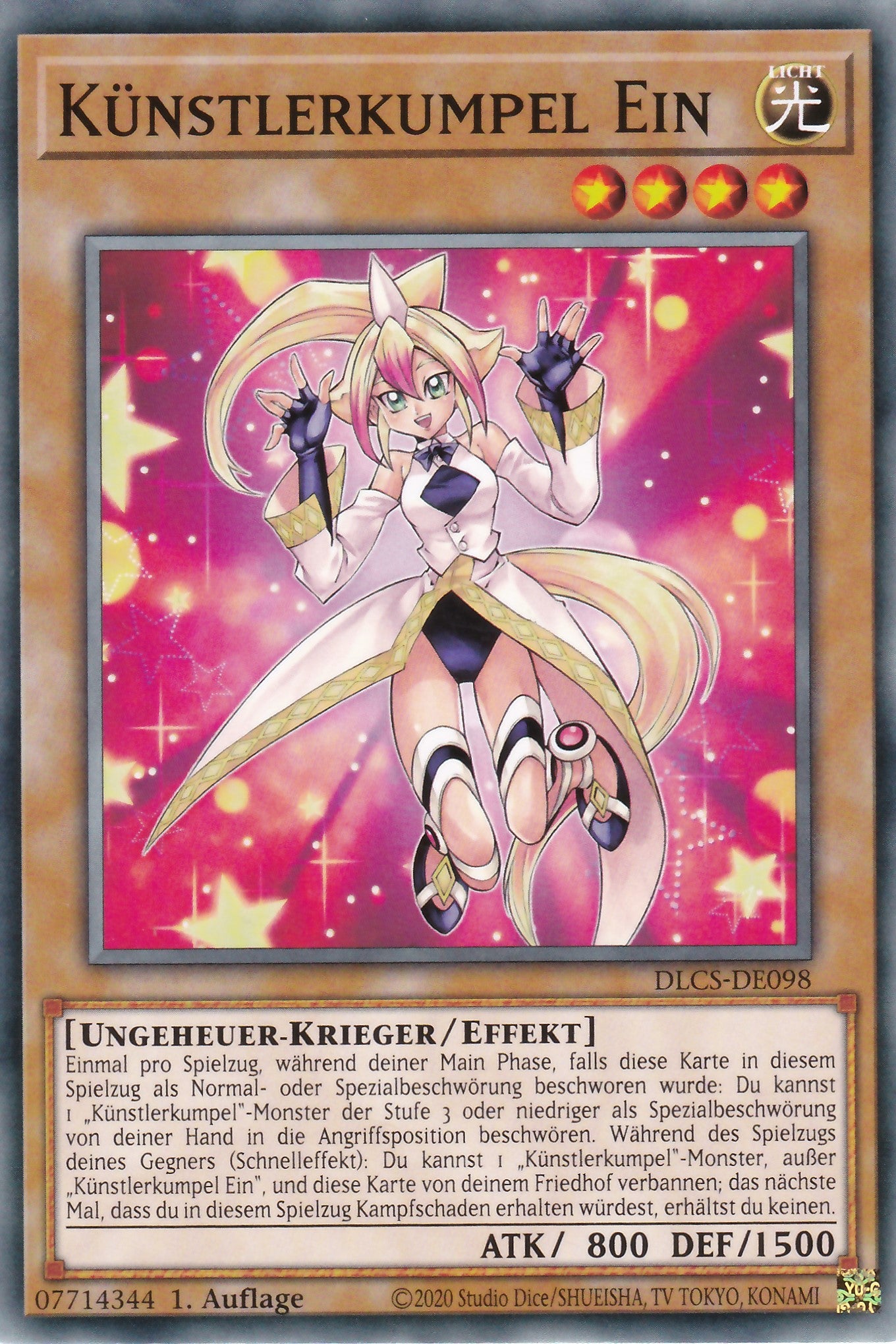 Künstlerkumpel Ein - DLCS-DE098 - Common - Deutsch - 1. Auflage - Dragons of Legend: The Complete Series