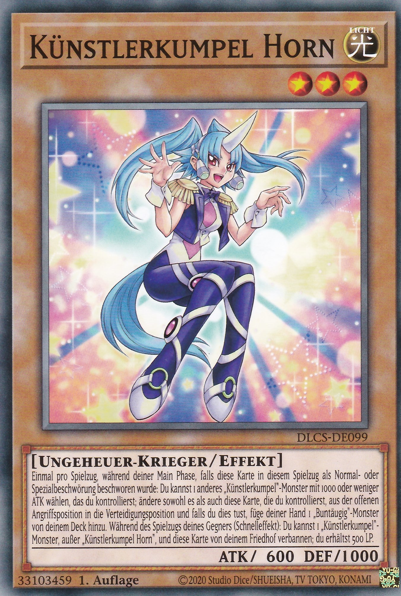 Künstlerkumpel Horn - DLCS-DE099 - Common - Deutsch - 1. Auflage - Dragons of Legend: The Complete Series