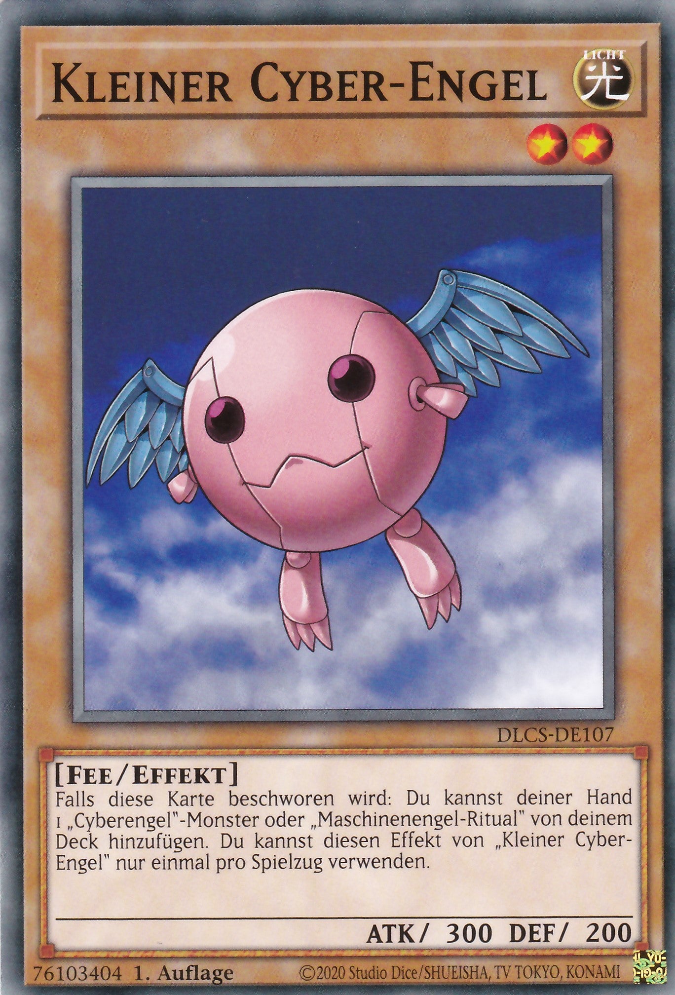 Kleiner Cyber - Engel - DLCS-DE107 - Common - Deutsch - 1. Auflage - Dragons of Legend: The Complete Series