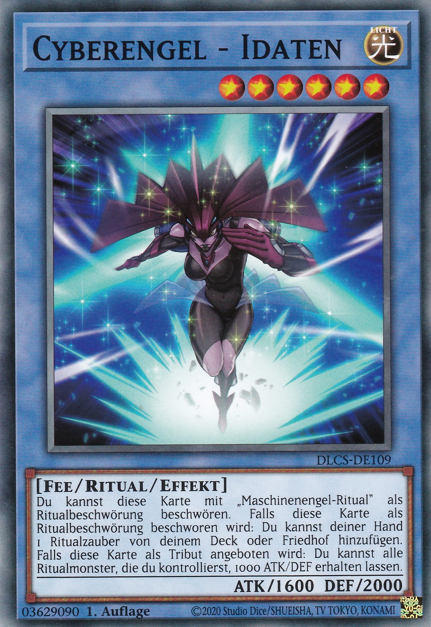 Cyberengel – Idaten - DLCS-DE109 - Common - Deutsch - 1. Auflage - Dragons of Legend: The Complete Series