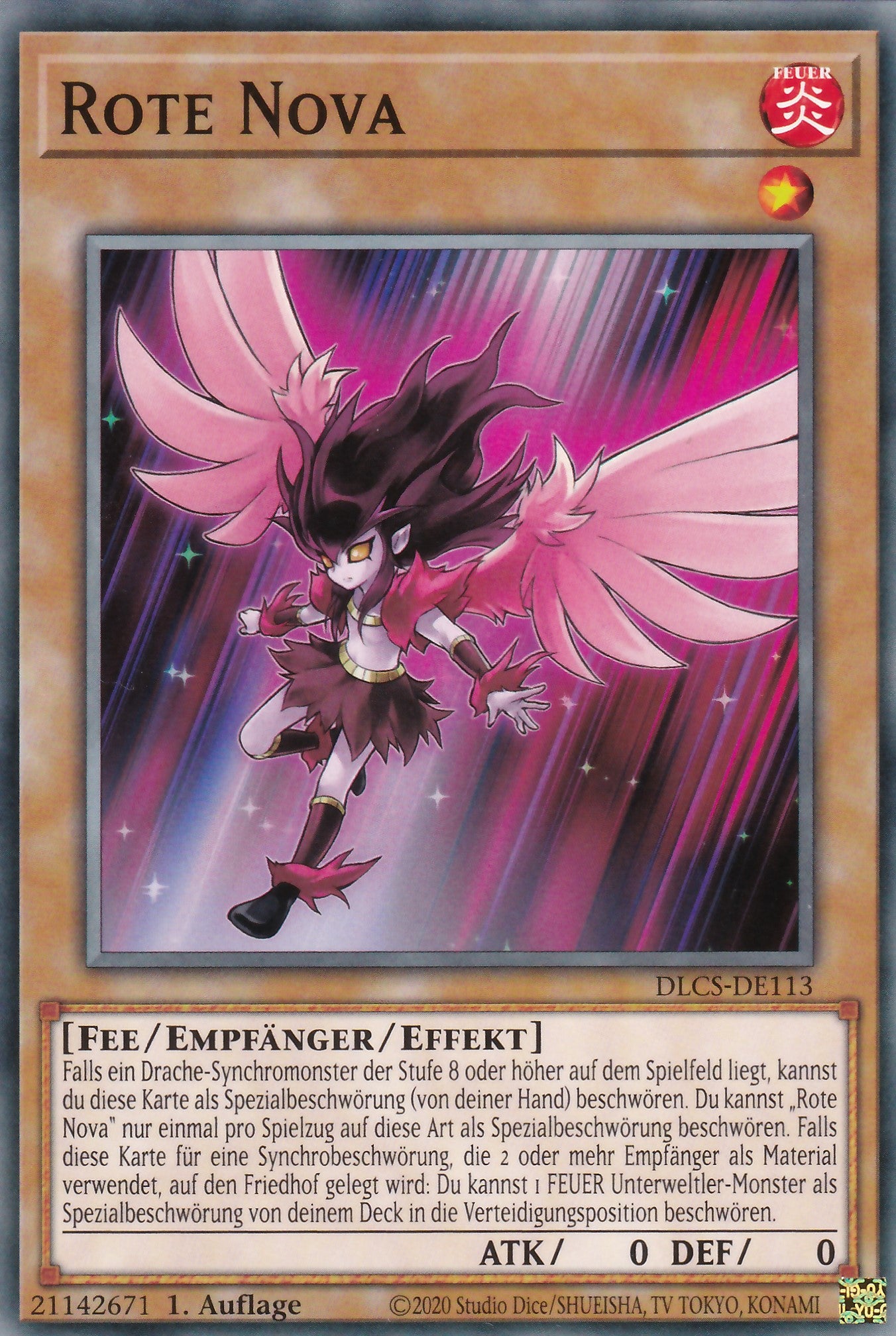 Rote Nova - DLCS-DE113 - Common - Deutsch - 1. Auflage - Dragons of Legend: The Complete Series