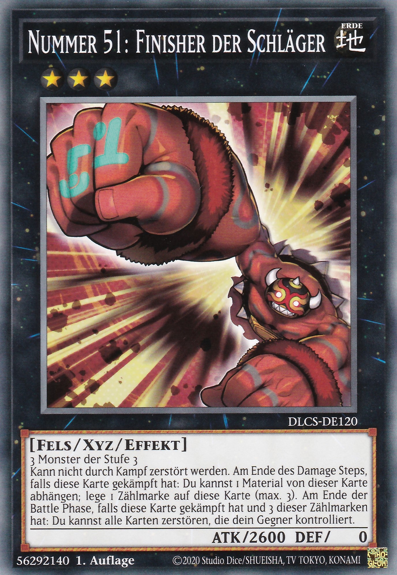 Nummer 51: Finisher der Schläger - DLCS-DE120 - Common - Deutsch - 1. Auflage - Dragons of Legend: The Complete Series