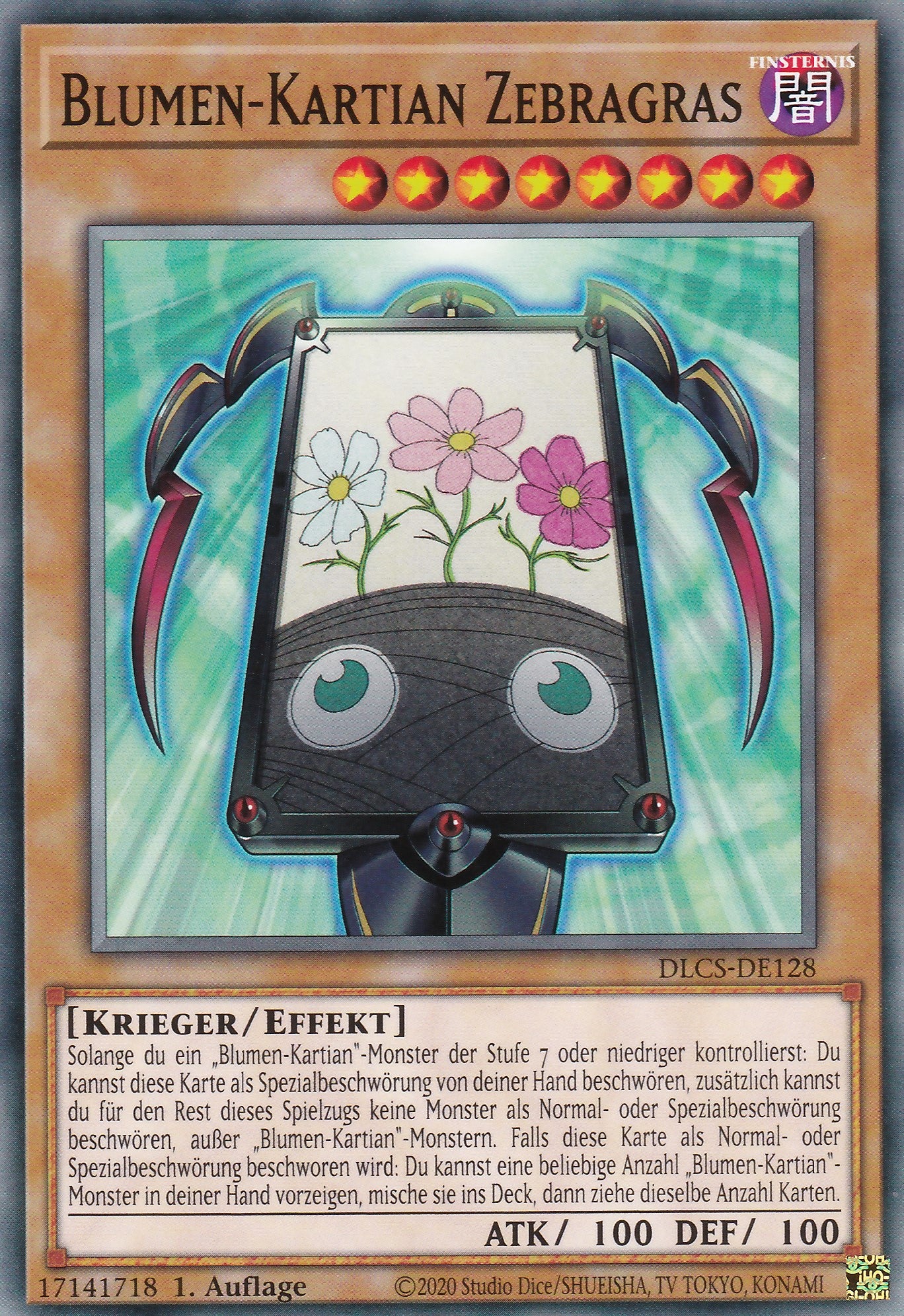 Blumen - Kartian Zebragras - DLCS-DE128 - Common - Deutsch - 1. Auflage - Dragons of Legend: The Complete Series