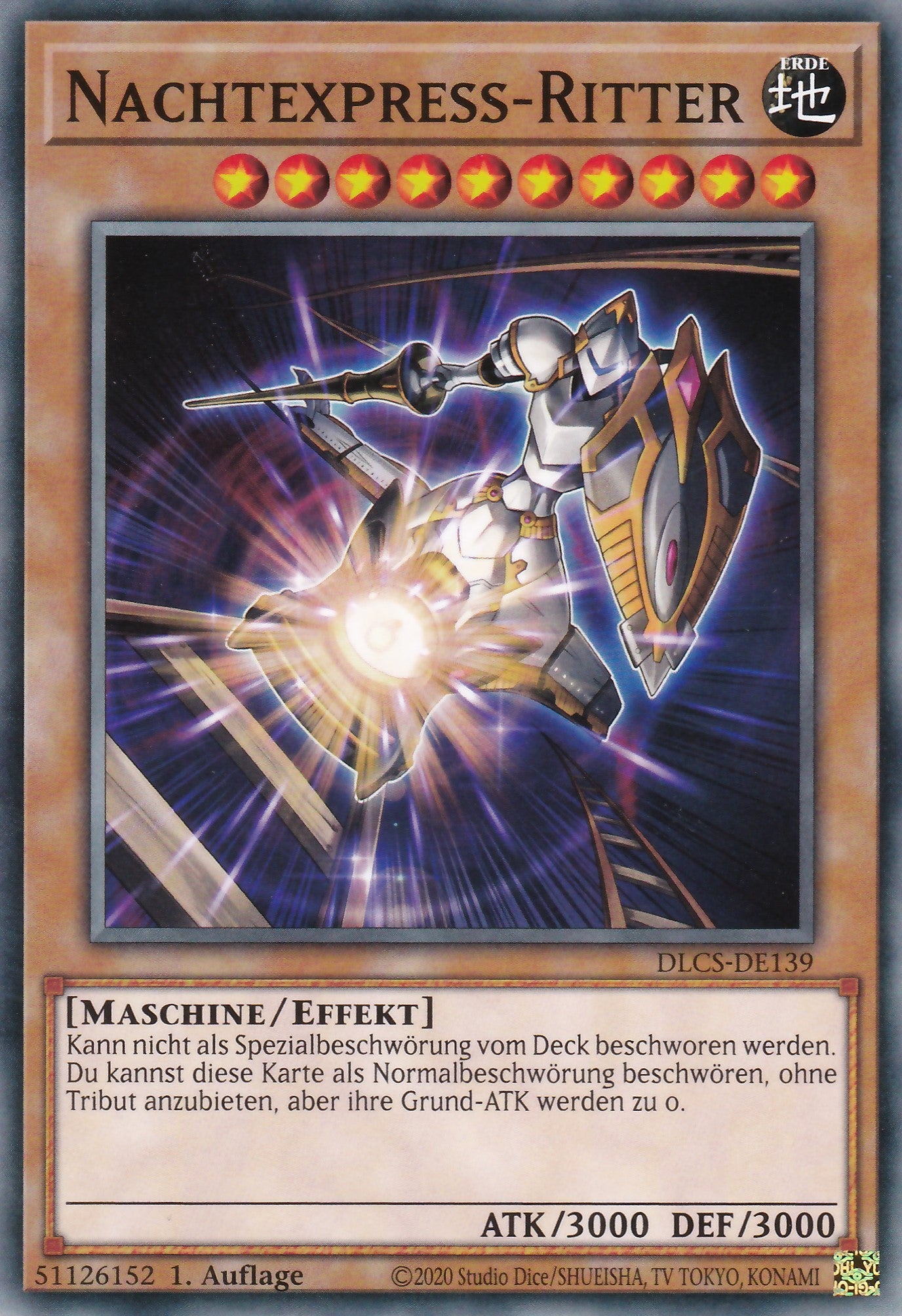 Nachtexpress - Ritter - DLCS-DE139 - Common - Deutsch - 1. Auflage - Dragons of Legend: The Complete Series