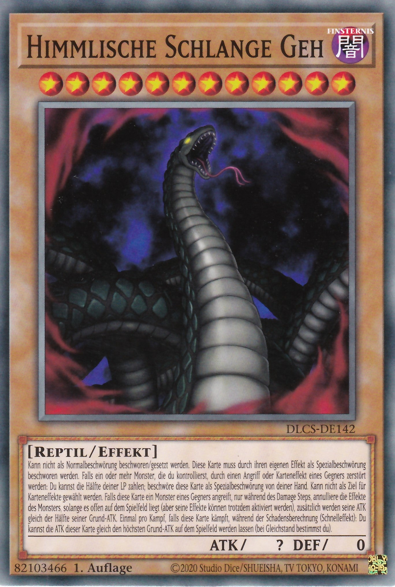 Himmlische Schlange Geh - DLCS-DE142 - Common - Deutsch - 1. Auflage - Dragons of Legend: The Complete Series