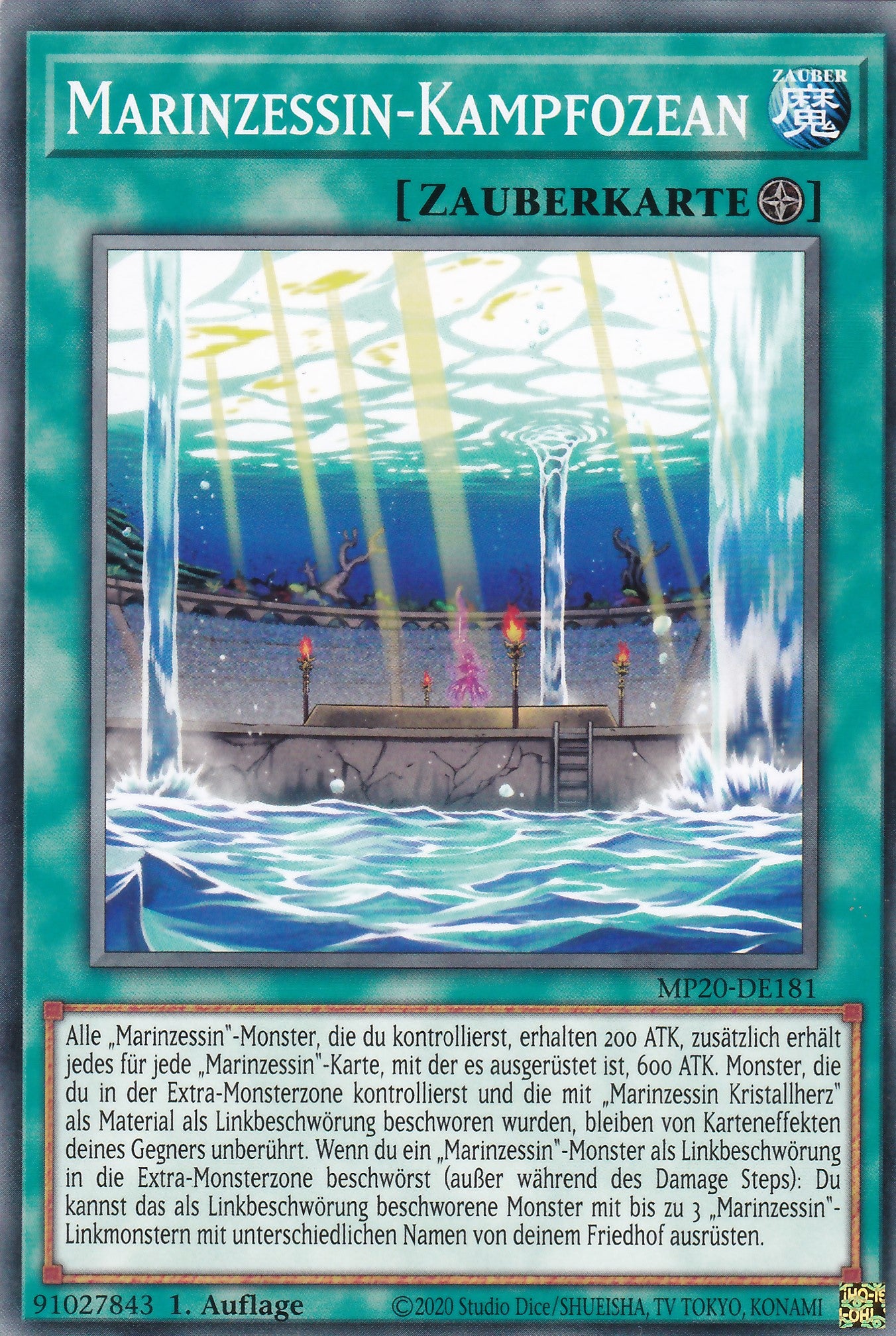 Marinzessin - Kampfozean - MP20-DE181 - Common - Deutsch - 1. Auflage - 2200 Tin of Lost Memories Mega Pack