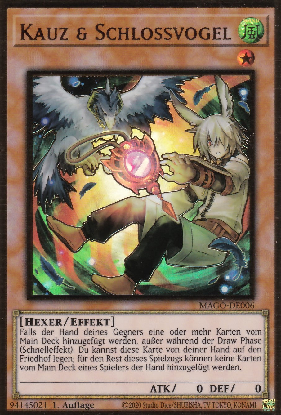 Kauz & Schlossvogel - MAGO-DE006 - Premium Gold Rare - Deutsch - 2. Auflage - Maximum Gold