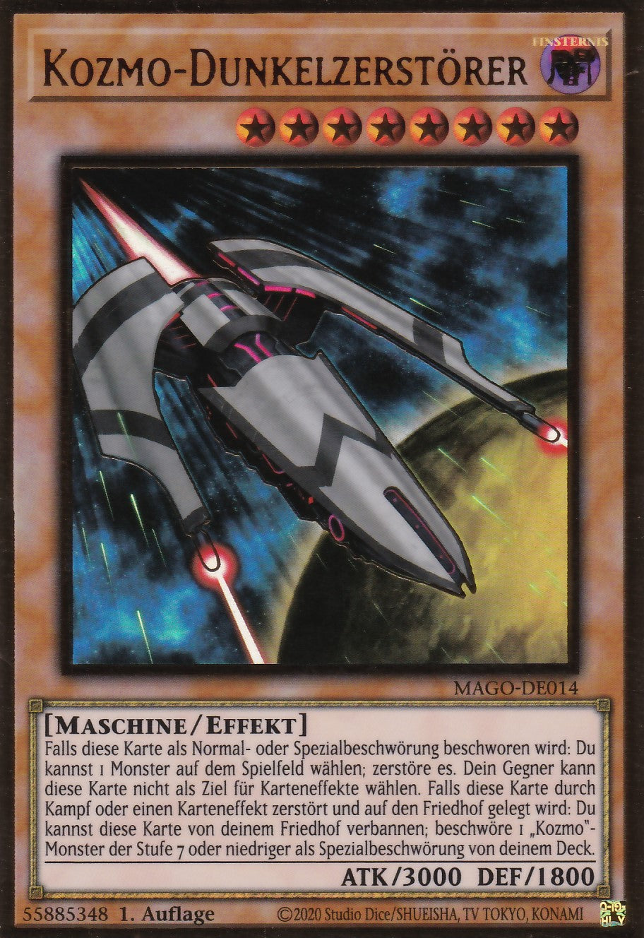 Kozmo-Dunkelzerstörer - MAGO-DE014 - Premium Gold Rare - Deutsch - 2. Auflage - Maximum Gold