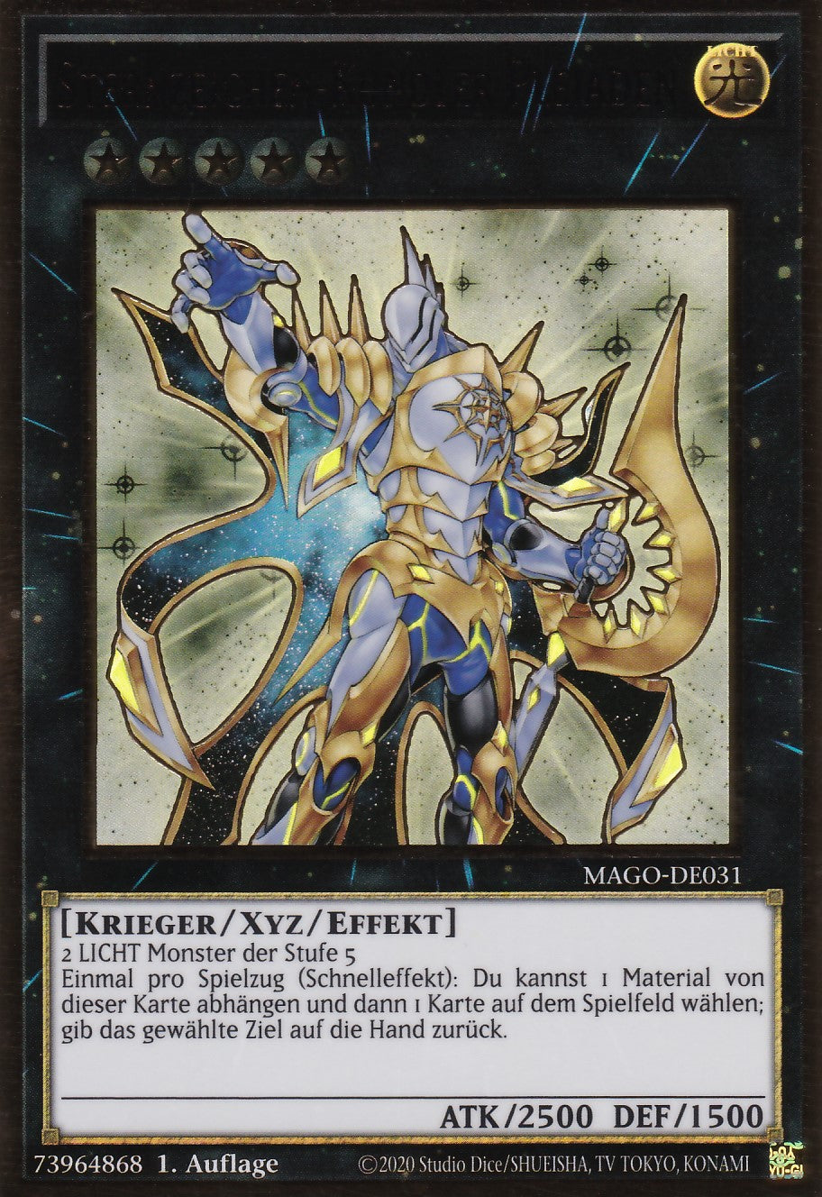 Sternzeichen-Kundler Pleiaden - MAGO-DE031 - Premium Gold Rare - Deutsch - 2. Auflage - Maximum Gold