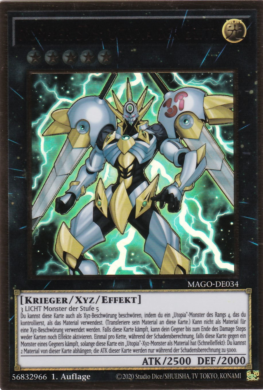Nummer S39: Utopia der Blitz - MAGO-DE034 - Premium Gold Rare - Deutsch - 2. Auflage - Maximum Gold