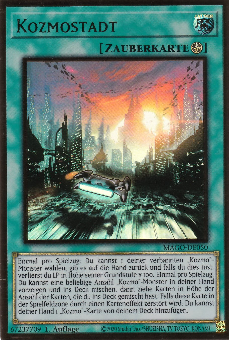 Kozmostadt - MAGO-DE050 - Premium Gold Rare - Deutsch - 2. Auflage - Maximum Gold