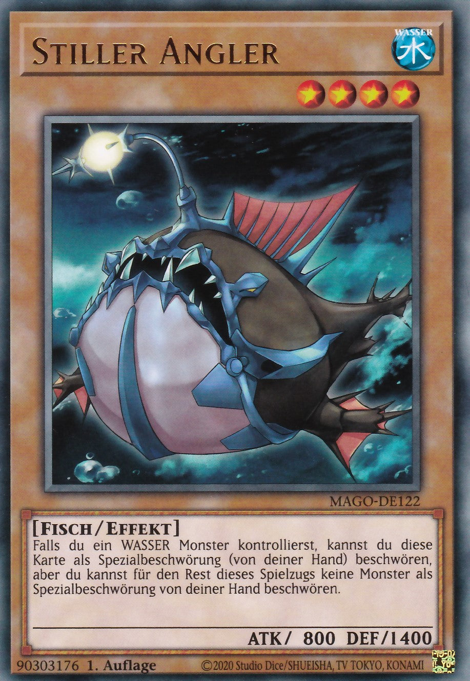 Stiller Angler - MAGO-DE122 - Rare - Deutsch - 2. Auflage - Maximum Gold