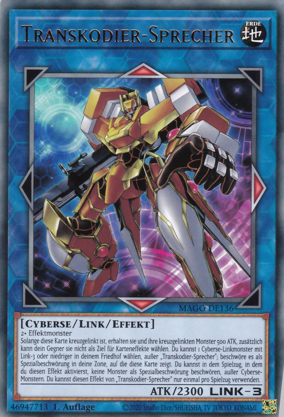 Transkodier-Sprecher - MAGO-DE136 - Rare - Deutsch - 2. Auflage - Maximum Gold